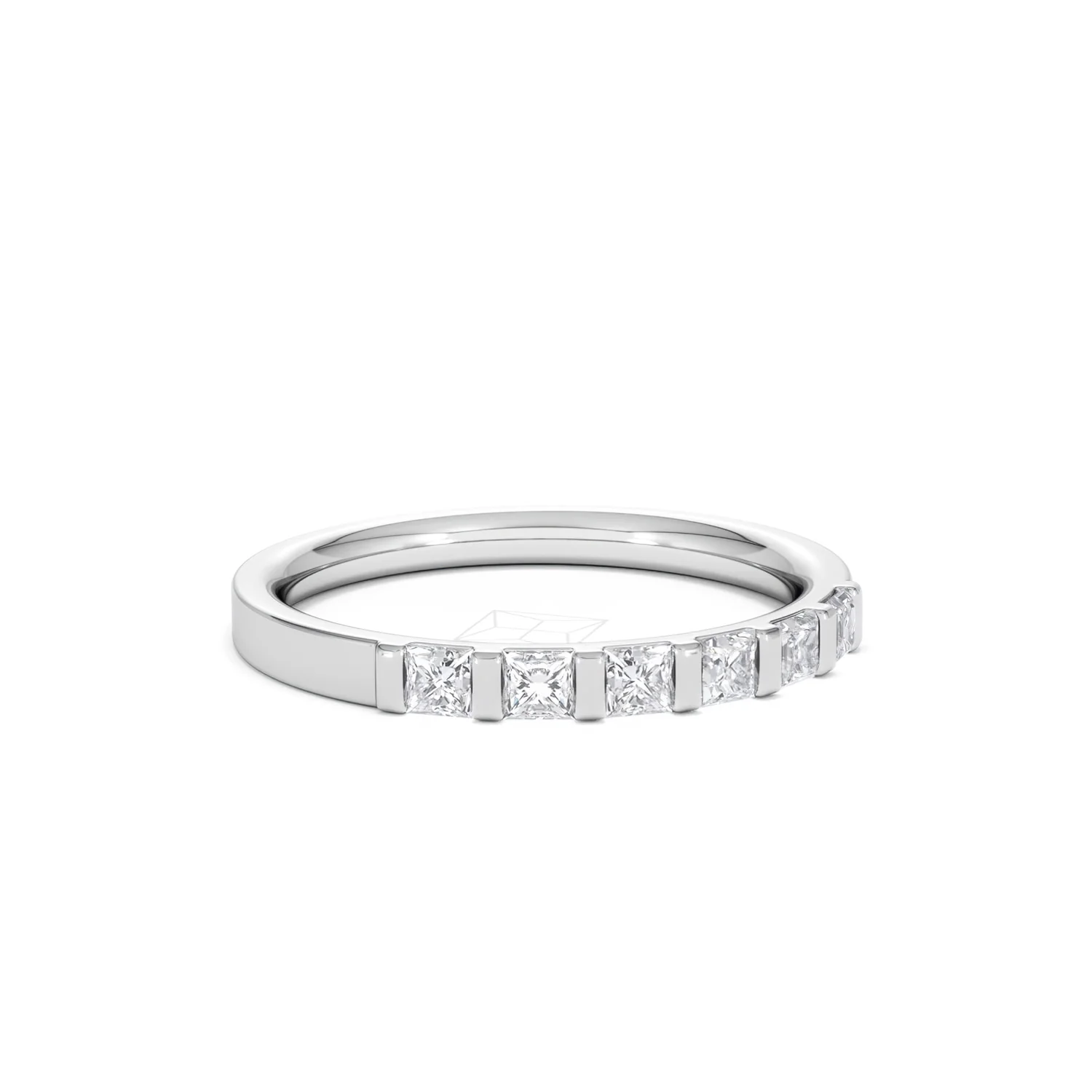 OLIVIA 18K White Gold Diamond ETERNITY RING 0.50CT H/SI - Image 14