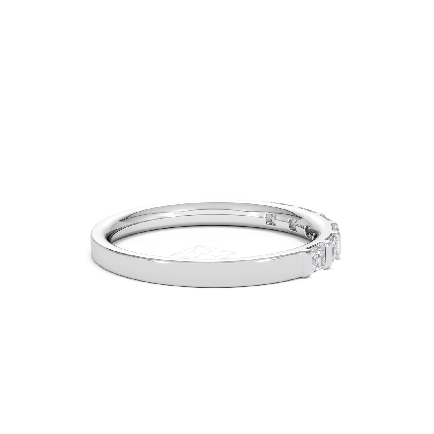 OLIVIA 18K White Gold Diamond ETERNITY RING 0.50CT H/SI - Image 30