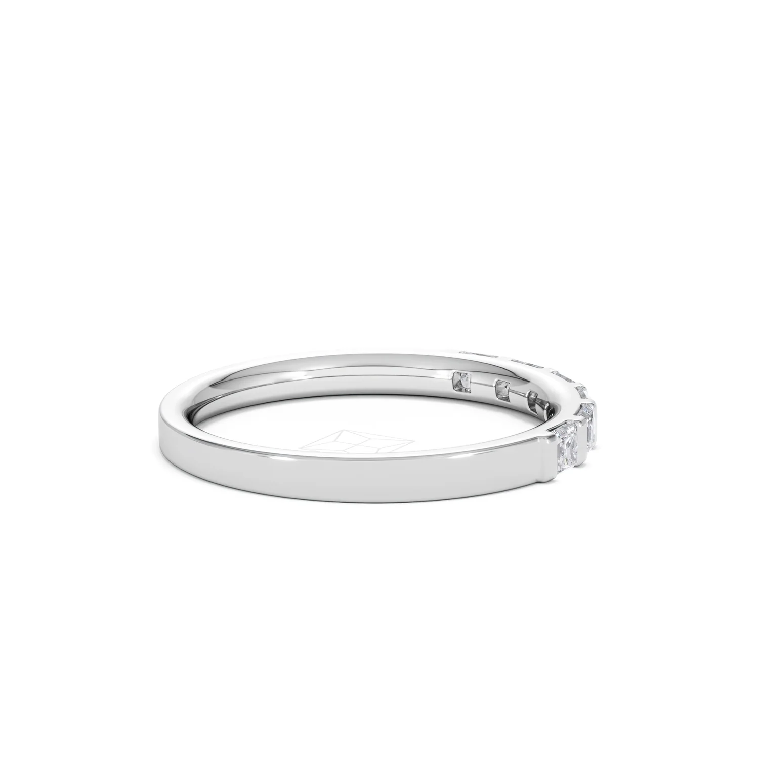 OLIVIA 18K White Gold Diamond ETERNITY RING 0.50CT H/SI - Image 31