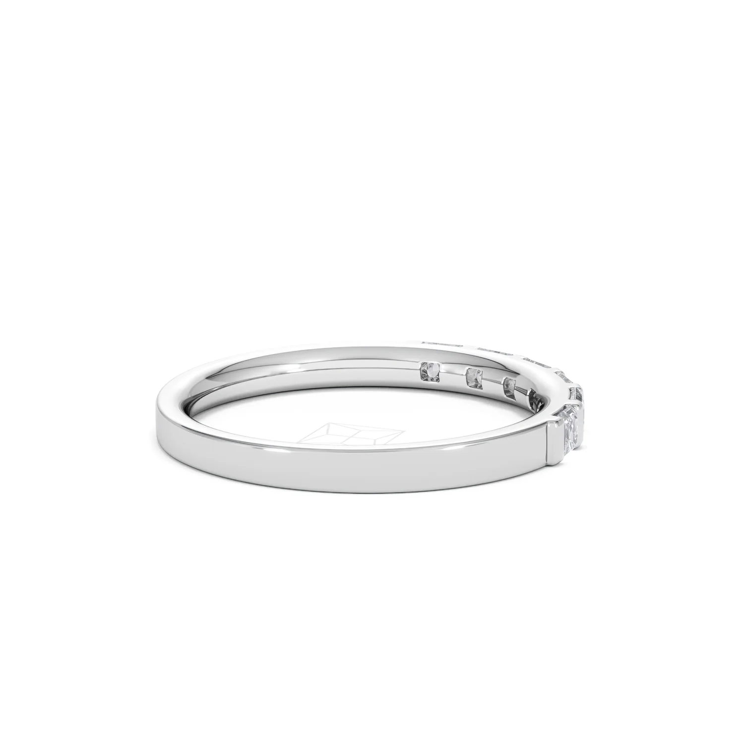 OLIVIA 18K White Gold Diamond ETERNITY RING 0.50CT H/SI - Image 33