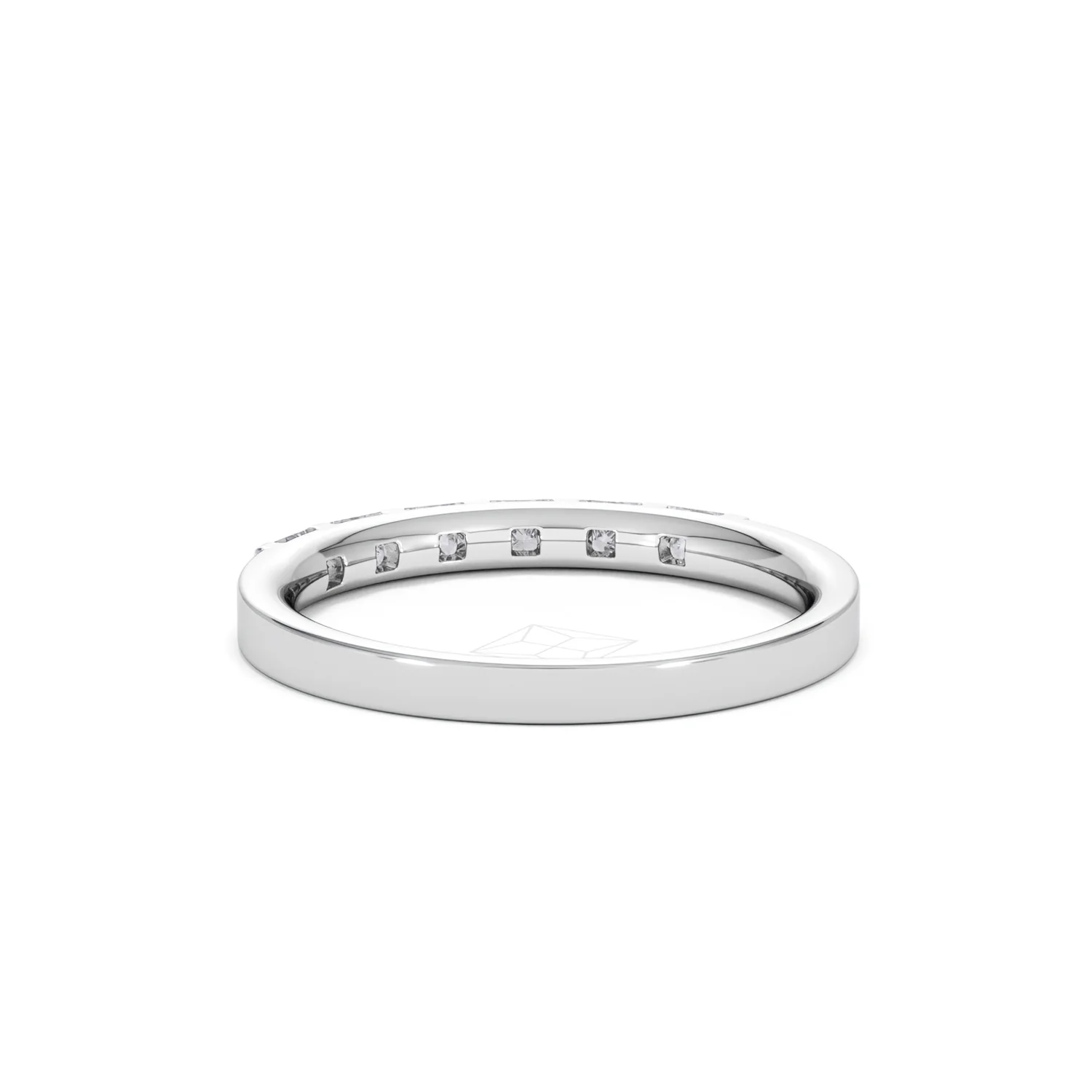 OLIVIA 18K White Gold Diamond ETERNITY RING 0.50CT H/SI - Image 51
