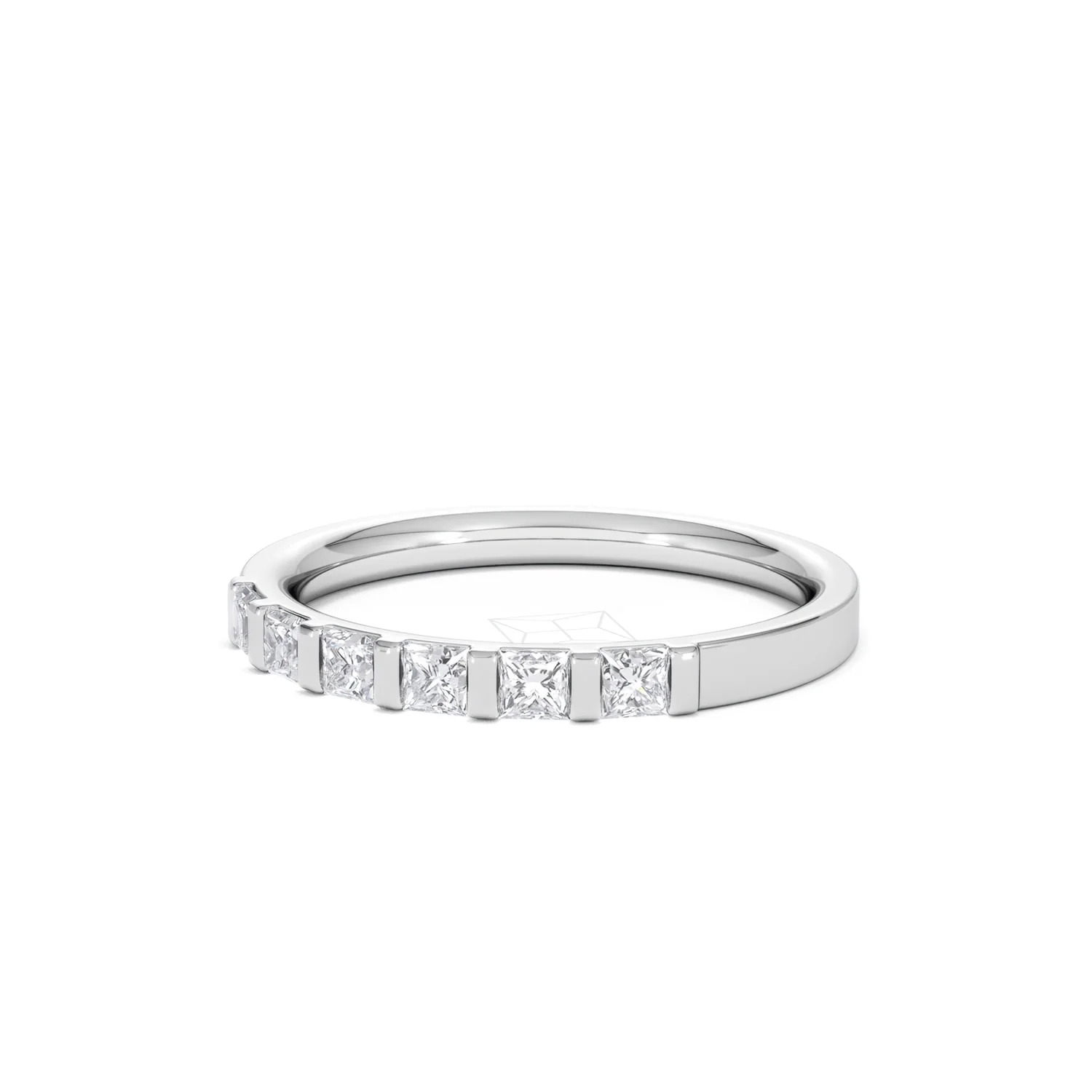 OLIVIA 18K White Gold Diamond ETERNITY RING 0.50CT H/SI - Image 81