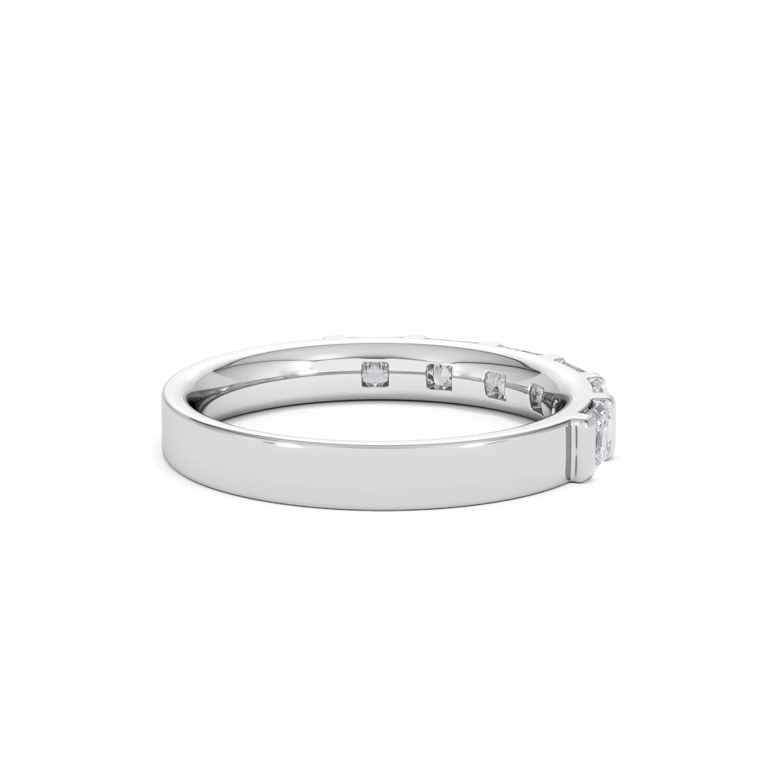 OLIVIA 18K White Gold Diamond ETERNITY RING 1.00CT G/VS - Image 36