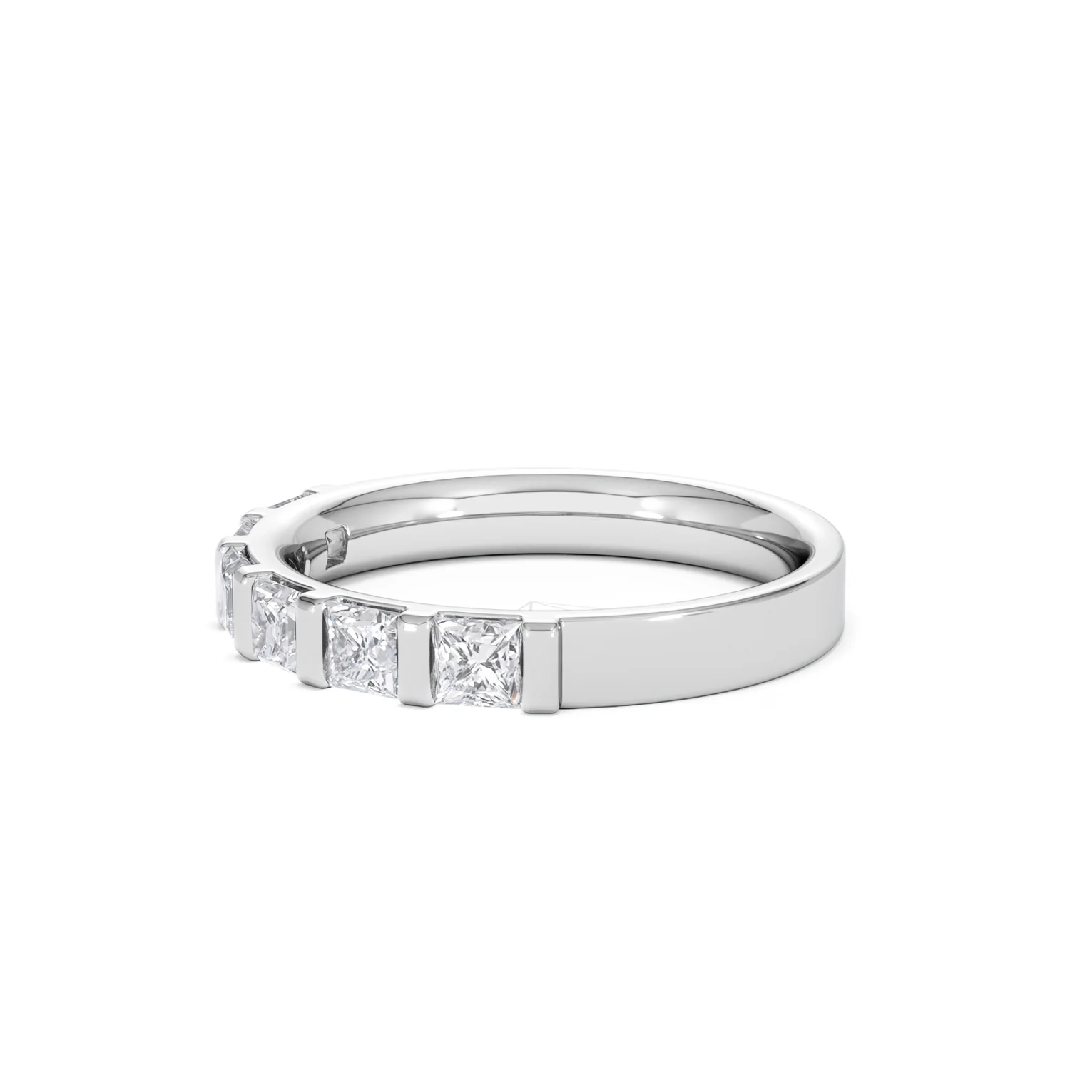 OLIVIA 18K White Gold Diamond ETERNITY RING 1.00CT G/VS - Image 73