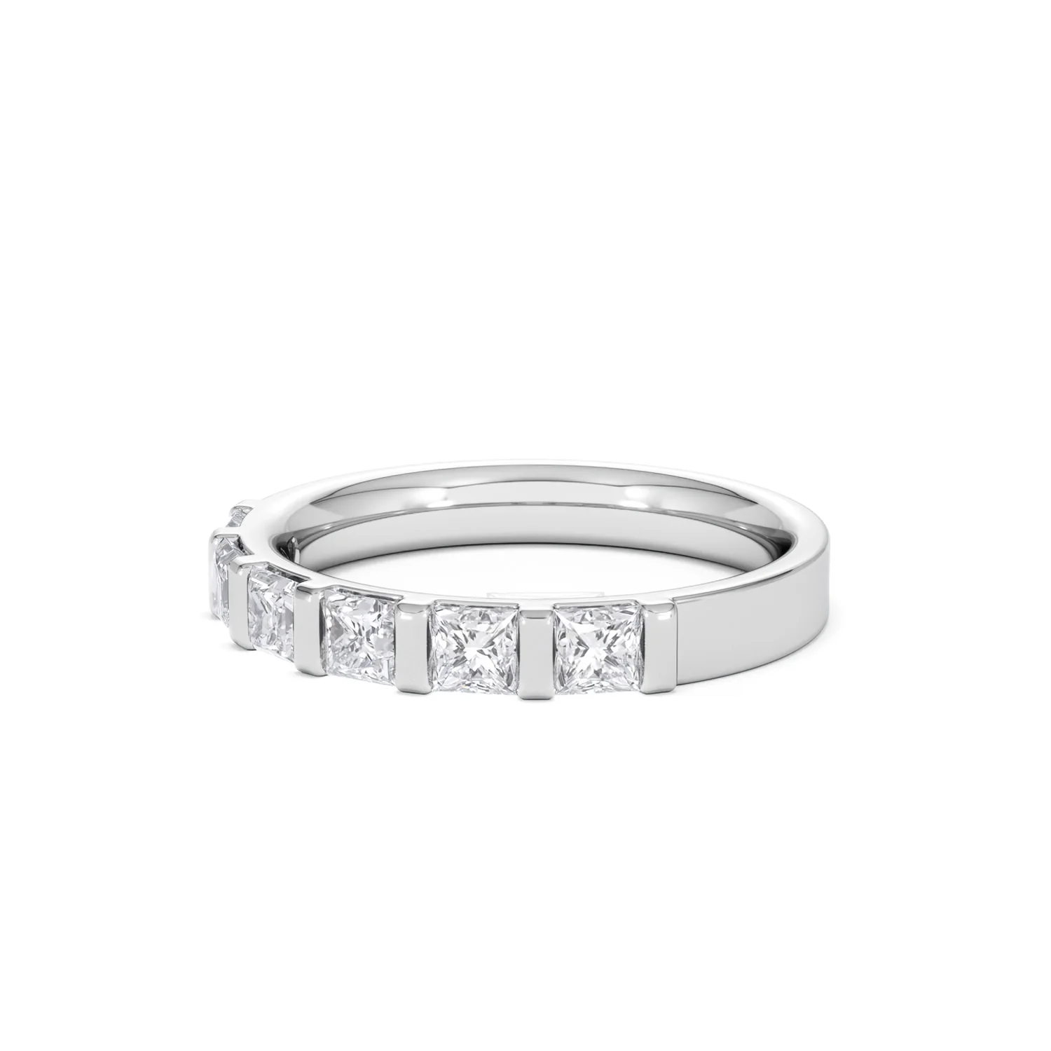 OLIVIA 18K White Gold Diamond ETERNITY RING 1.00CT G/VS - Image 78