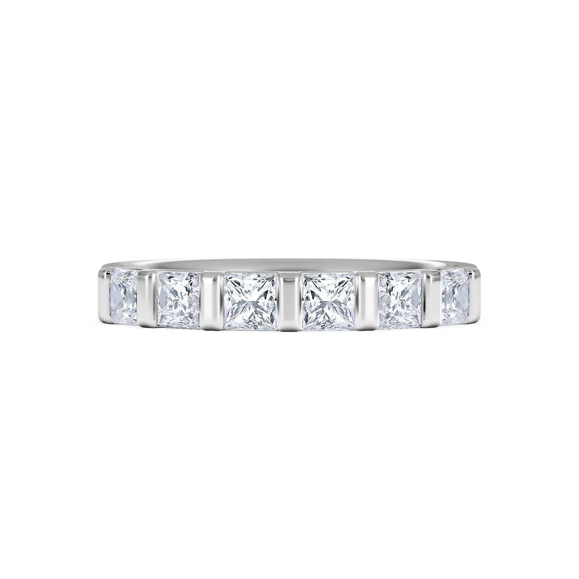 OLIVIA 18K White Gold Diamond ETERNITY RING 1.00CT H/SI - Image 6
