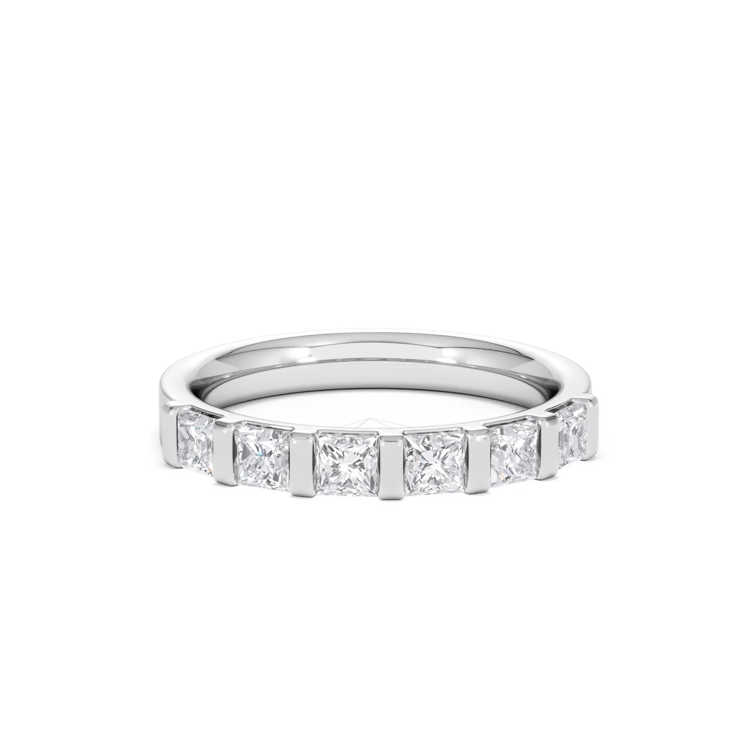 OLIVIA 18K White Gold Diamond ETERNITY RING 1.00CT H/SI - Image 9