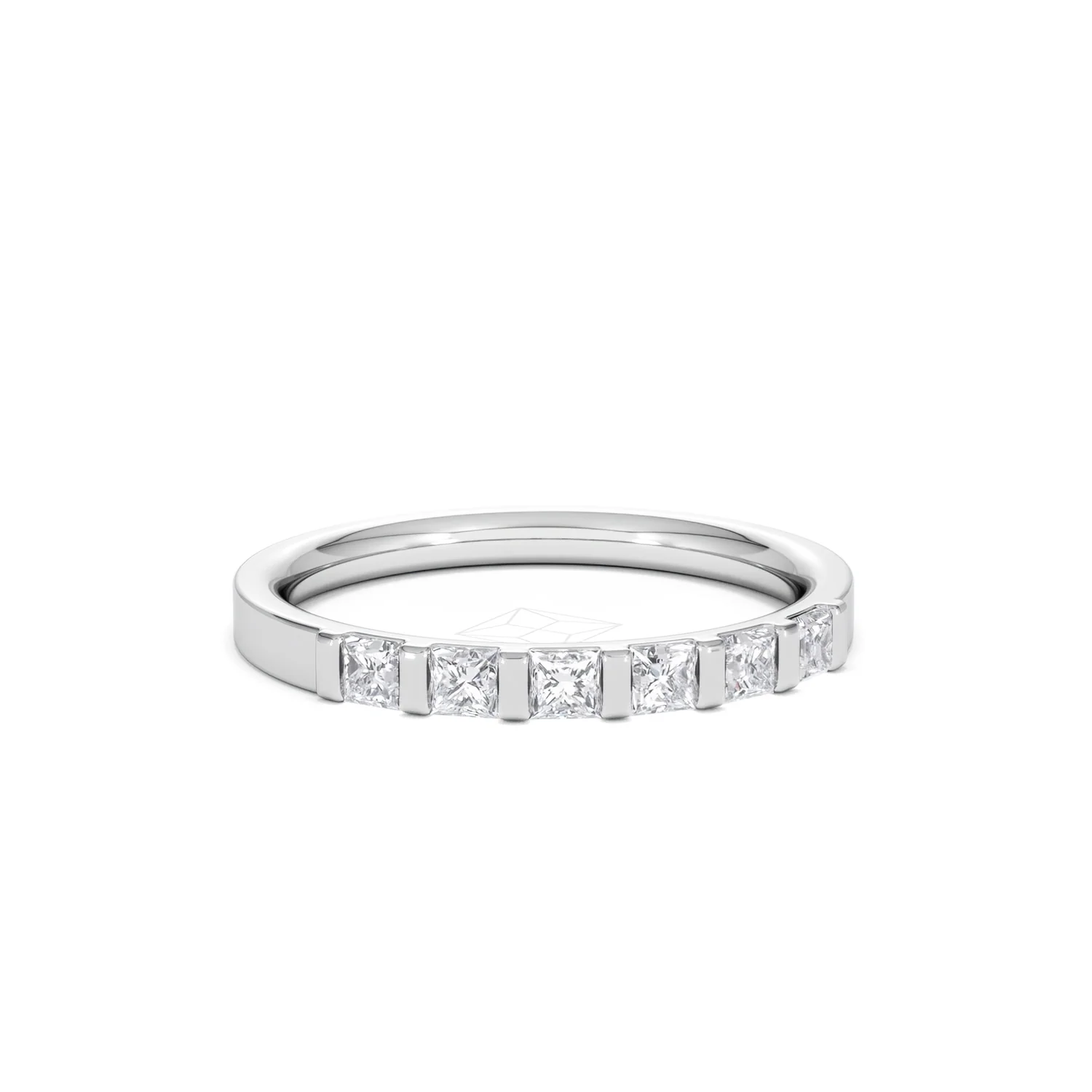 OLIVIA PLATINUM Diamond ETERNITY RING 0.50CT G/VS - Image 11