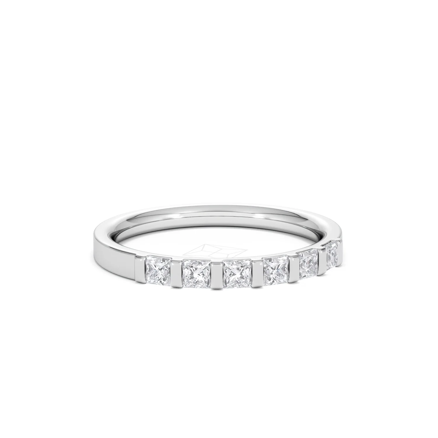 OLIVIA PLATINUM Diamond ETERNITY RING 0.50CT G/VS - Image 12