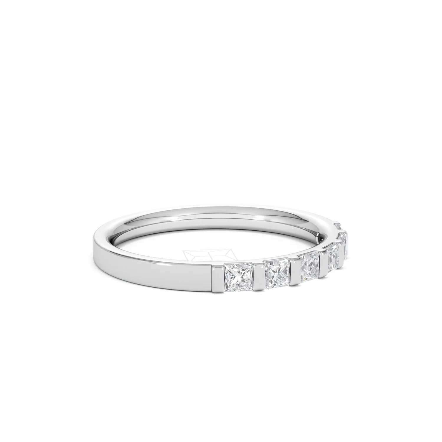 OLIVIA PLATINUM Diamond ETERNITY RING 0.50CT G/VS - Image 20