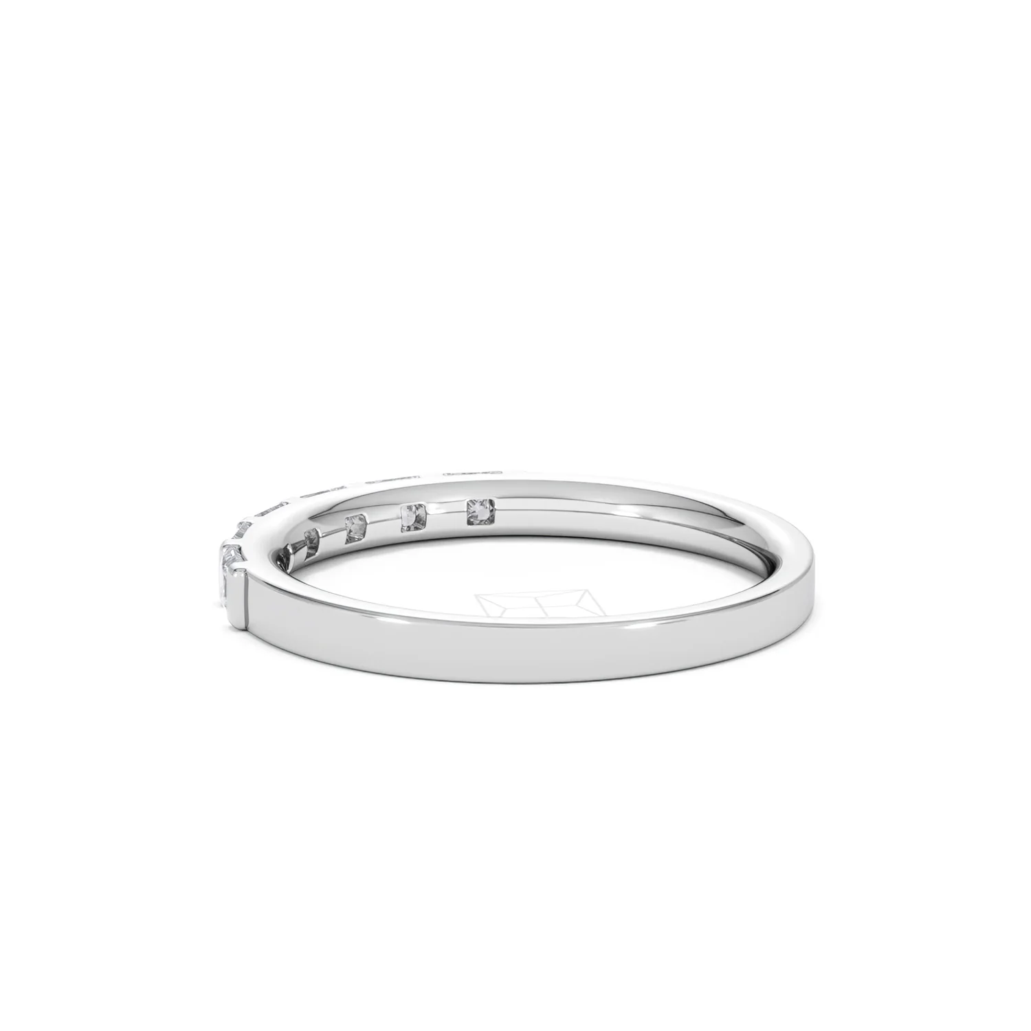 OLIVIA PLATINUM Diamond ETERNITY RING 0.50CT G/VS - Image 60