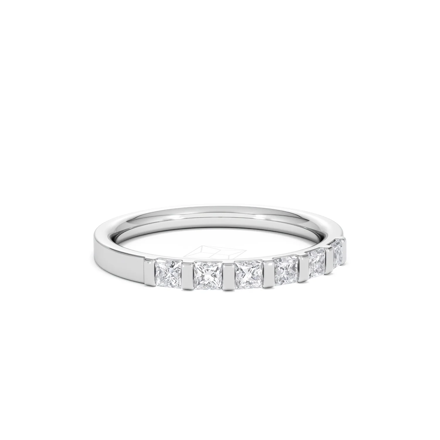 OLIVIA PLATINUM Diamond ETERNITY RING 0.50CT H/SI - Image 13