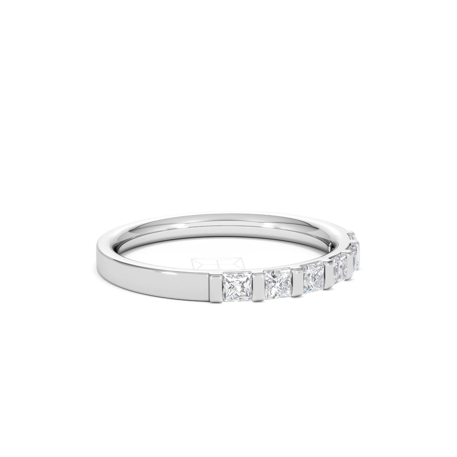 OLIVIA PLATINUM Diamond ETERNITY RING 0.50CT H/SI - Image 19