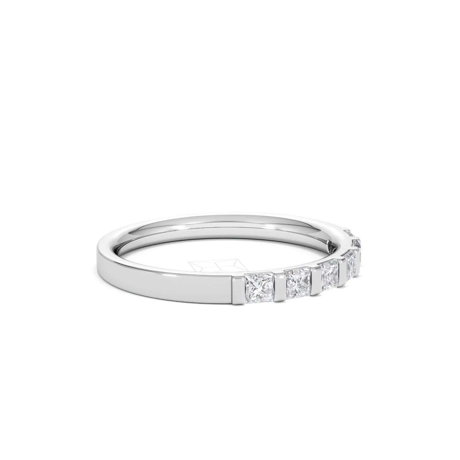 OLIVIA PLATINUM Diamond ETERNITY RING 0.50CT H/SI - Image 21