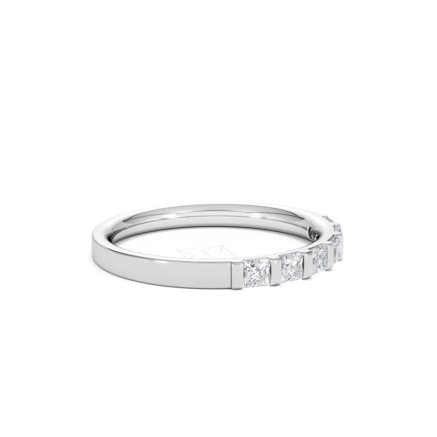 OLIVIA PLATINUM Diamond ETERNITY RING 0.50CT H/SI - Image 22