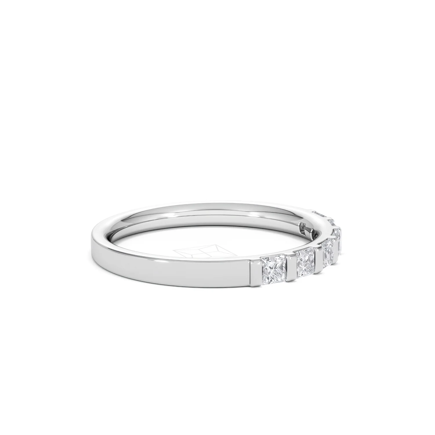 OLIVIA PLATINUM Diamond ETERNITY RING 0.50CT H/SI - Image 24