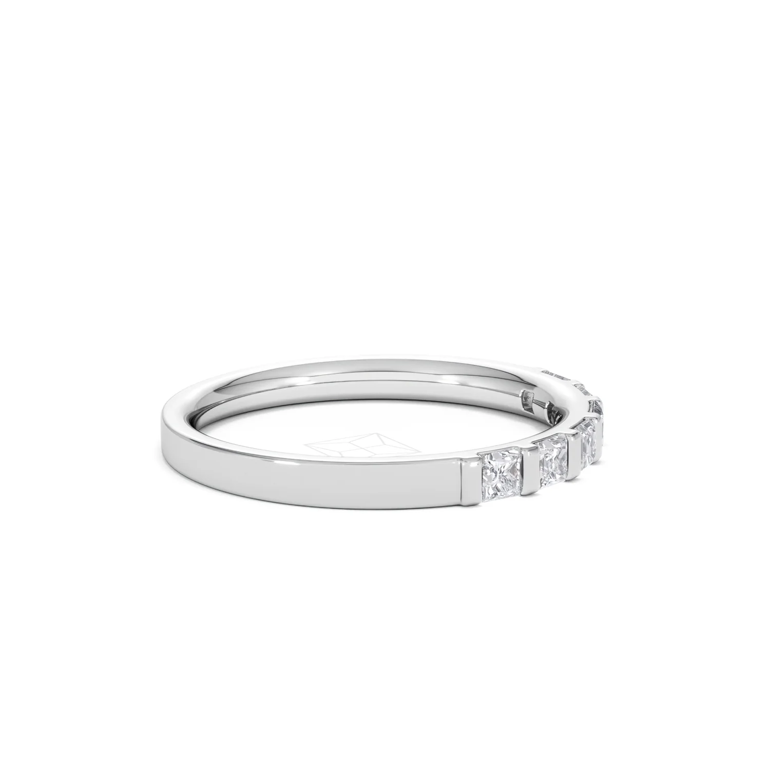 OLIVIA PLATINUM Diamond ETERNITY RING 0.50CT H/SI - Image 25