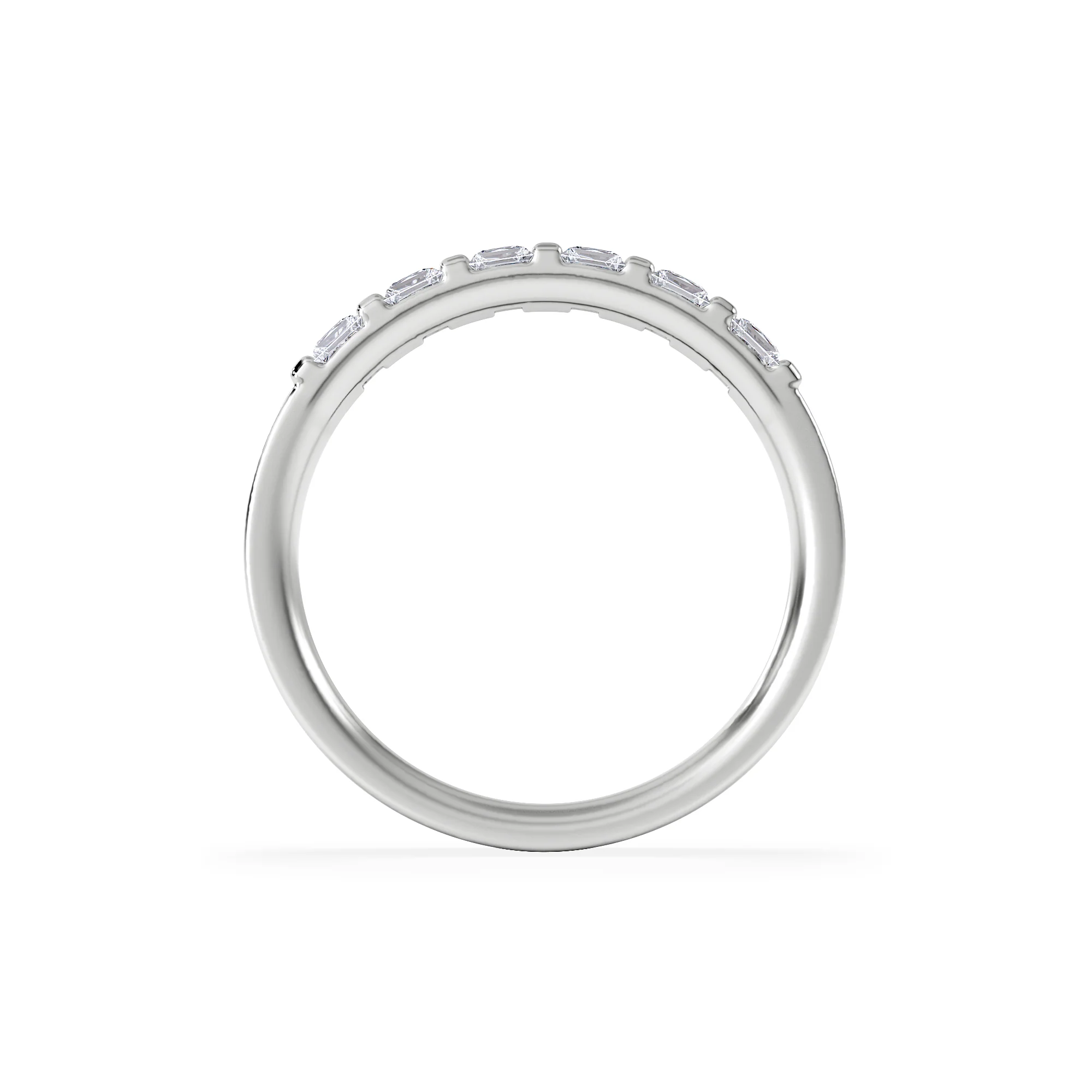 OLIVIA PLATINUM Diamond ETERNITY RING 0.50CT H/SI - Image 3