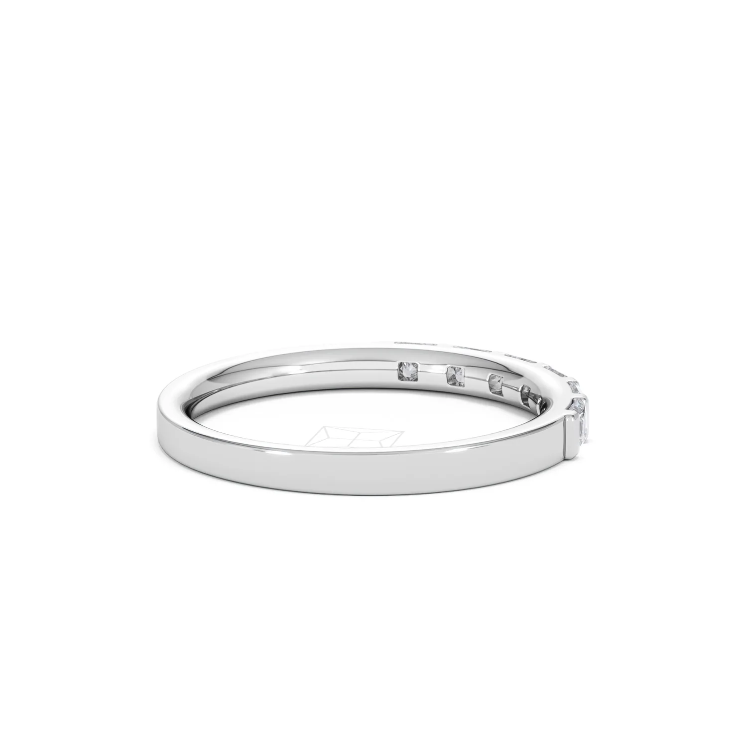 OLIVIA PLATINUM Diamond ETERNITY RING 0.50CT H/SI - Image 35