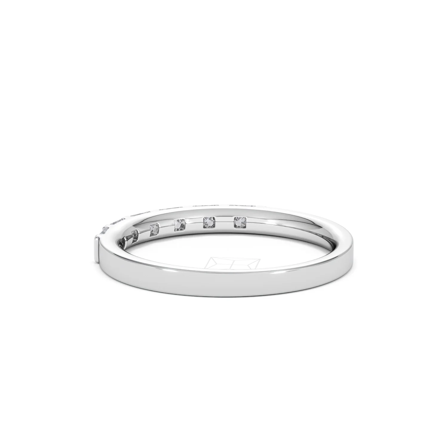 OLIVIA PLATINUM Diamond ETERNITY RING 0.50CT H/SI - Image 56