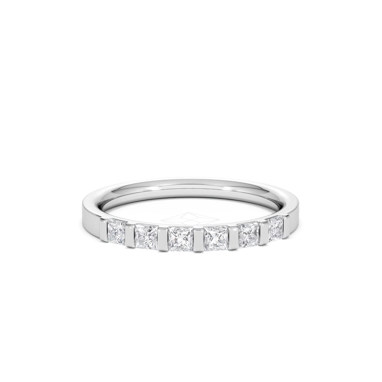 OLIVIA PLATINUM Diamond ETERNITY RING 0.50CT H/SI - Image 9