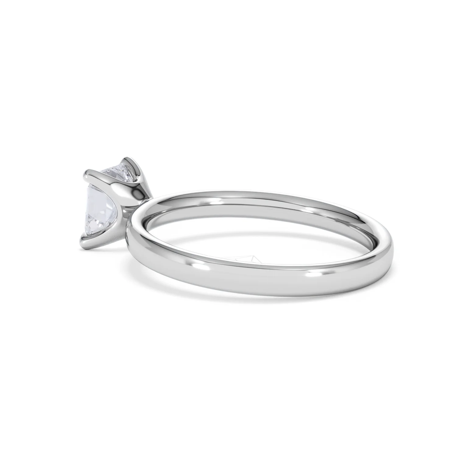 Origin 1.00ct Asscher Cut Lab Diamond Solitaire Engagement Ring in Platinum - Image 61