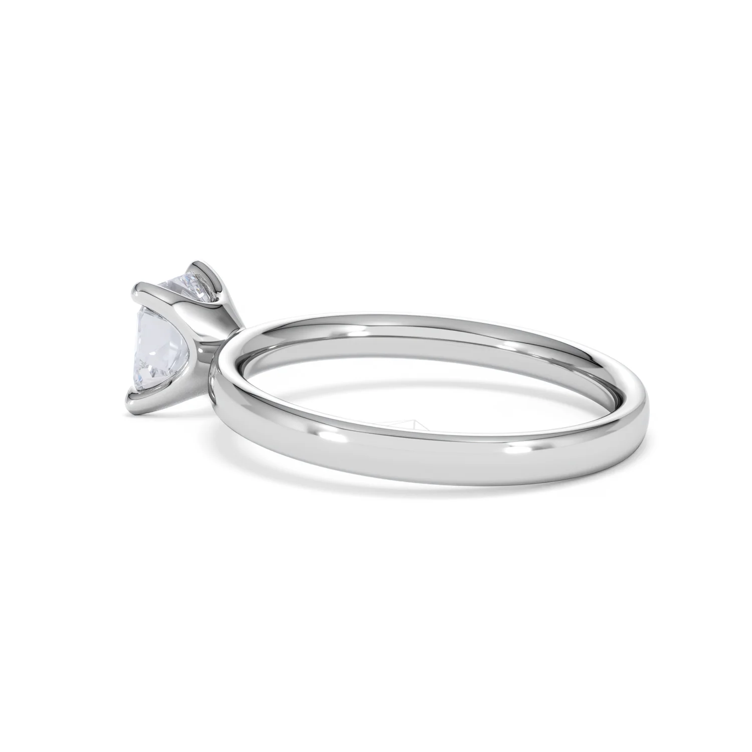 Origin 1.00ct Asscher Cut Lab Diamond Solitaire Engagement Ring in Platinum - Image 62
