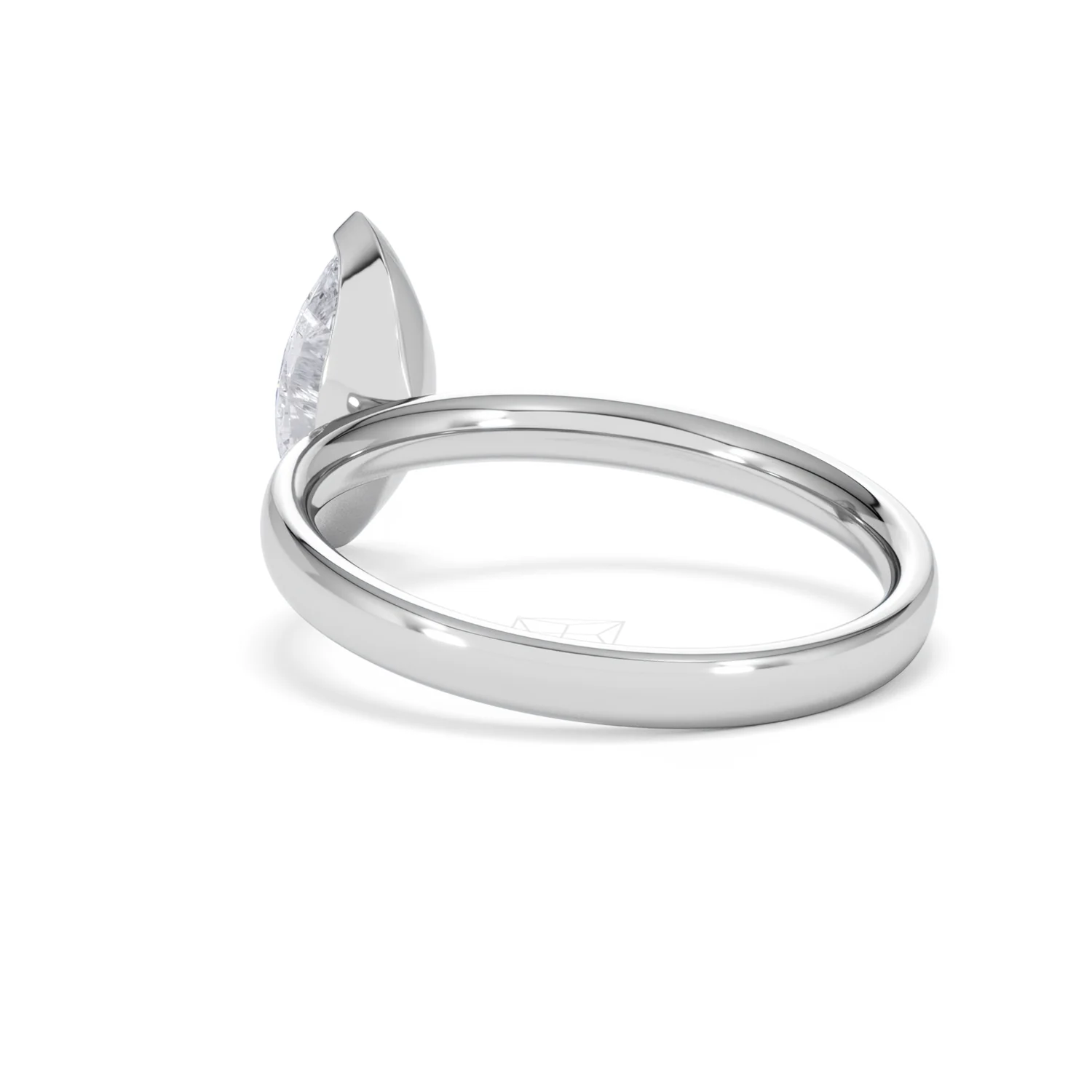 Origin 1.00ct Marquise Cut Lab Diamond Solitaire Engagement Ring in 18K White Gold - Image 56