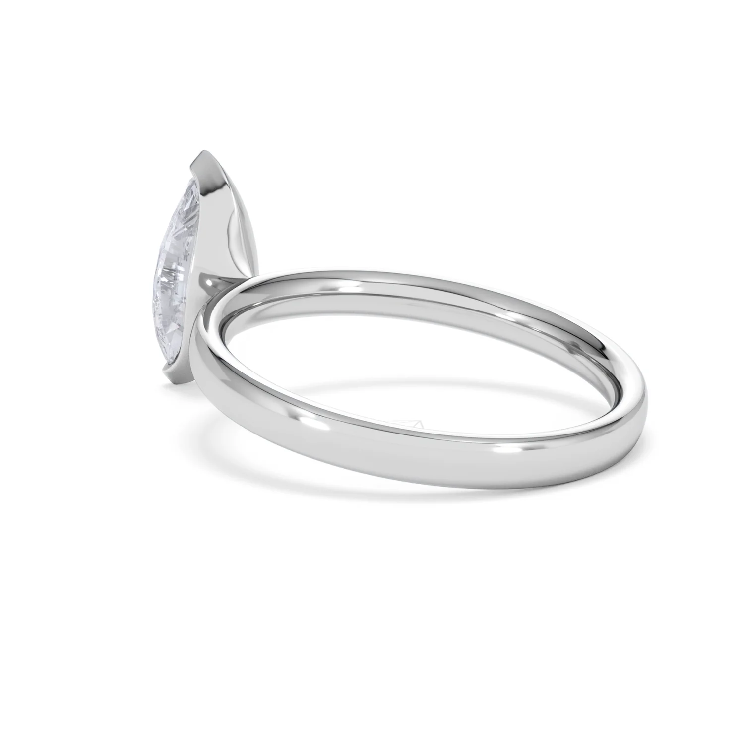 Origin 1.00ct Marquise Cut Lab Diamond Solitaire Engagement Ring in 18K White Gold - Image 59