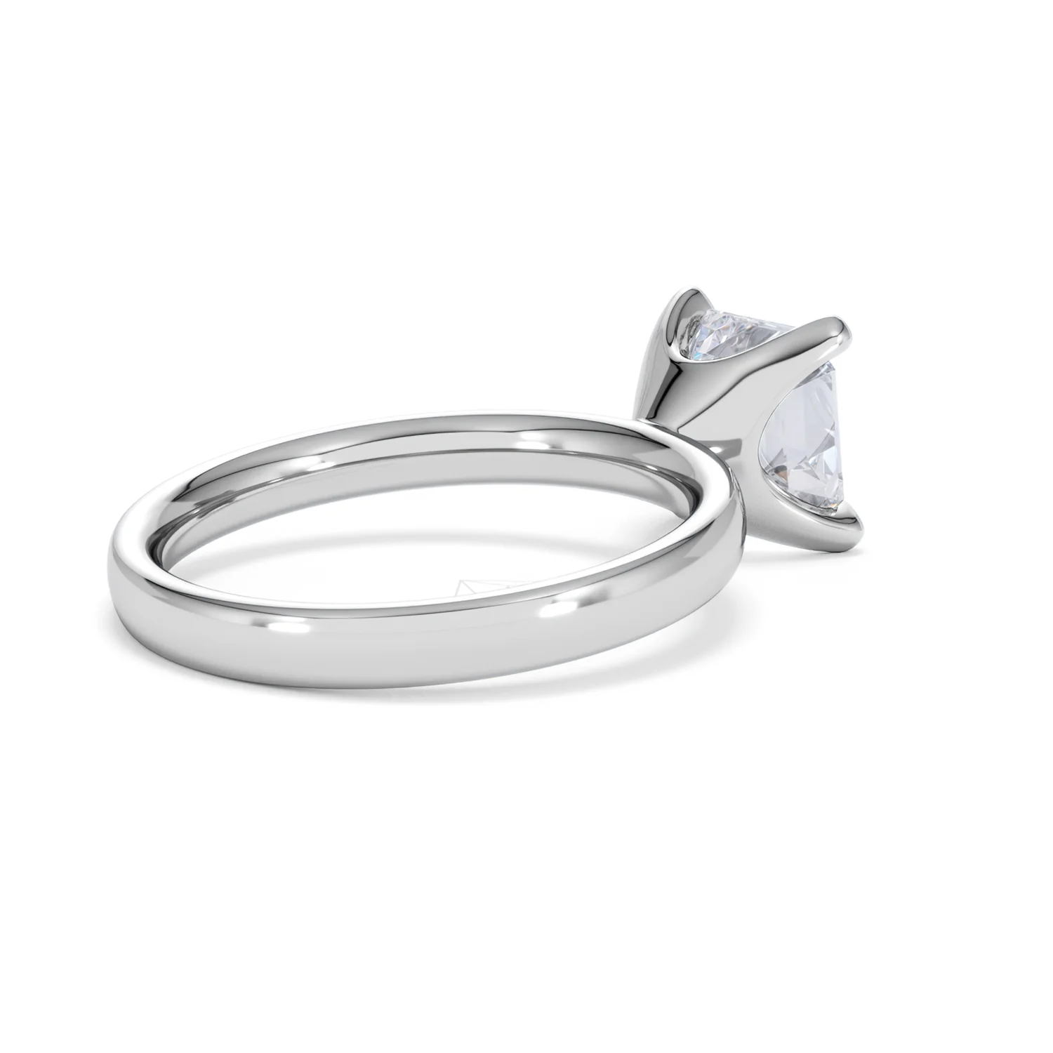 Origin 2.00ct Asscher Cut Lab Diamond Solitaire Engagement Ring in Platinum - Image 36