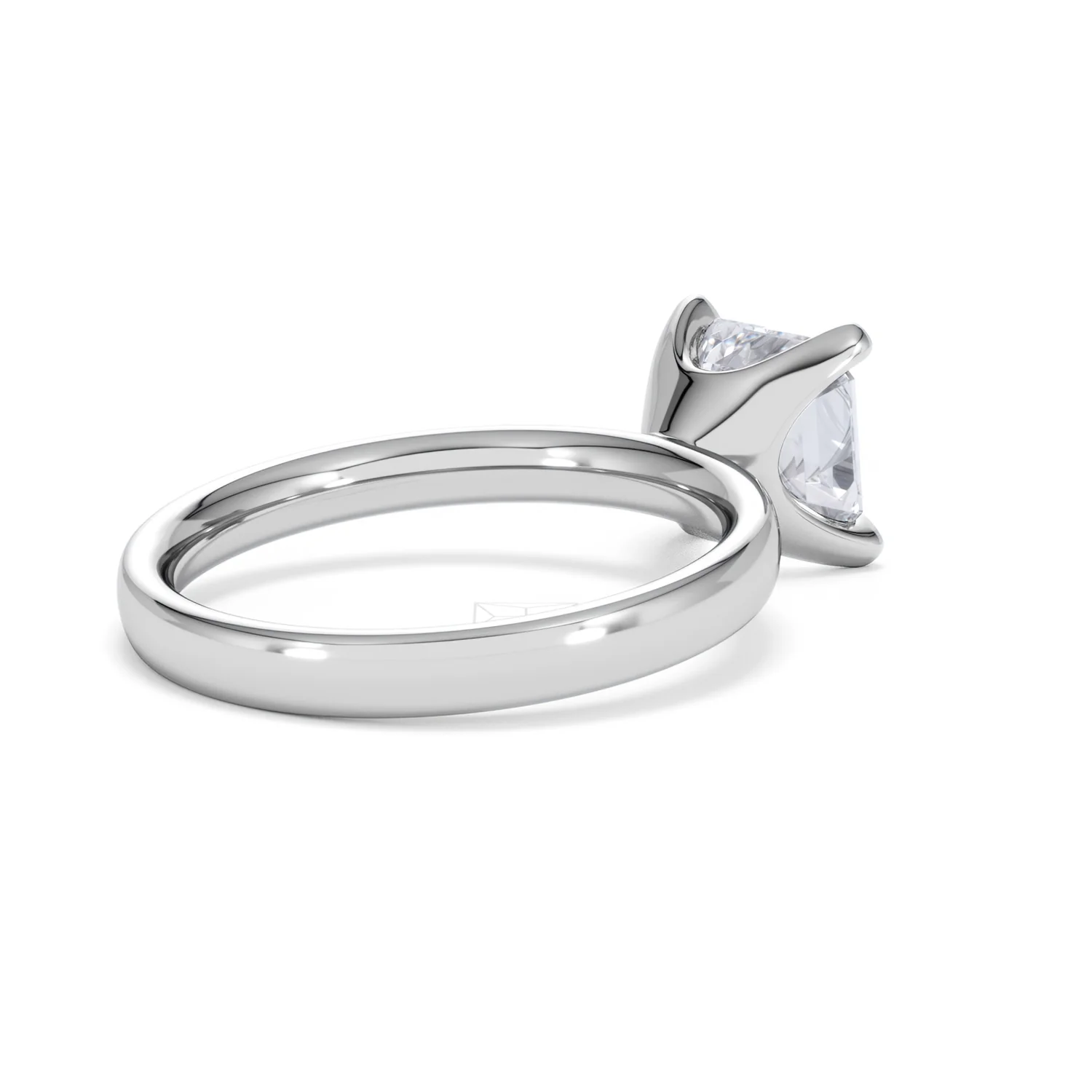 Origin 2.00ct Asscher Cut Lab Diamond Solitaire Engagement Ring in Platinum - Image 37