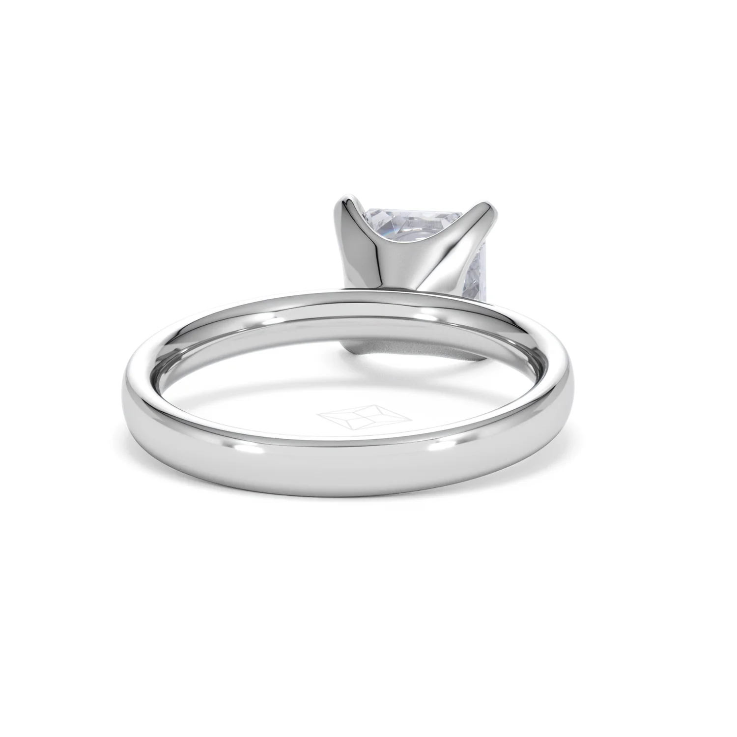 Origin 2.00ct Asscher Cut Lab Diamond Solitaire Engagement Ring in Platinum - Image 44