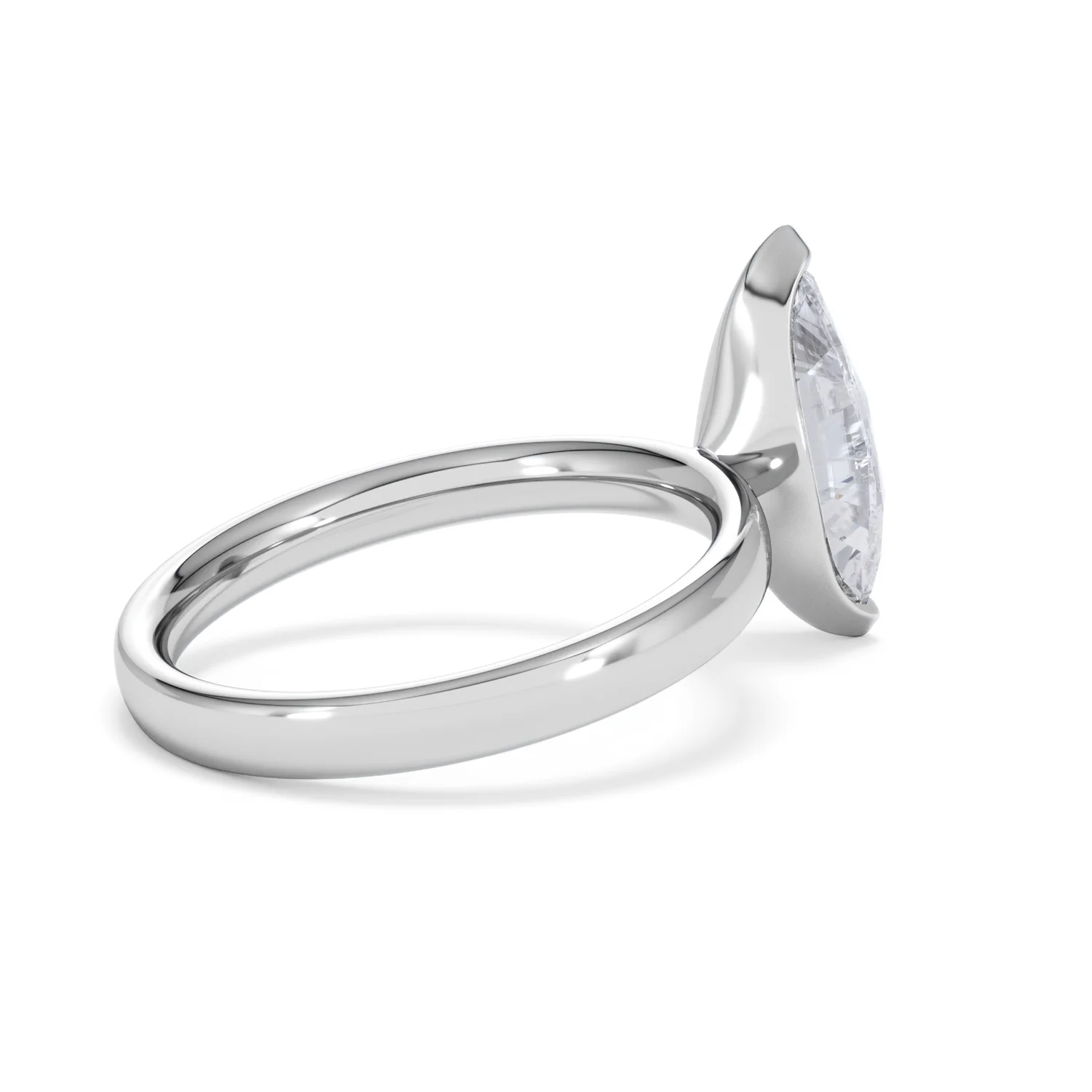 Origin 2.00ct Marquise Cut Lab Diamond Solitaire Engagement Ring in 18K White Gold - Image 34