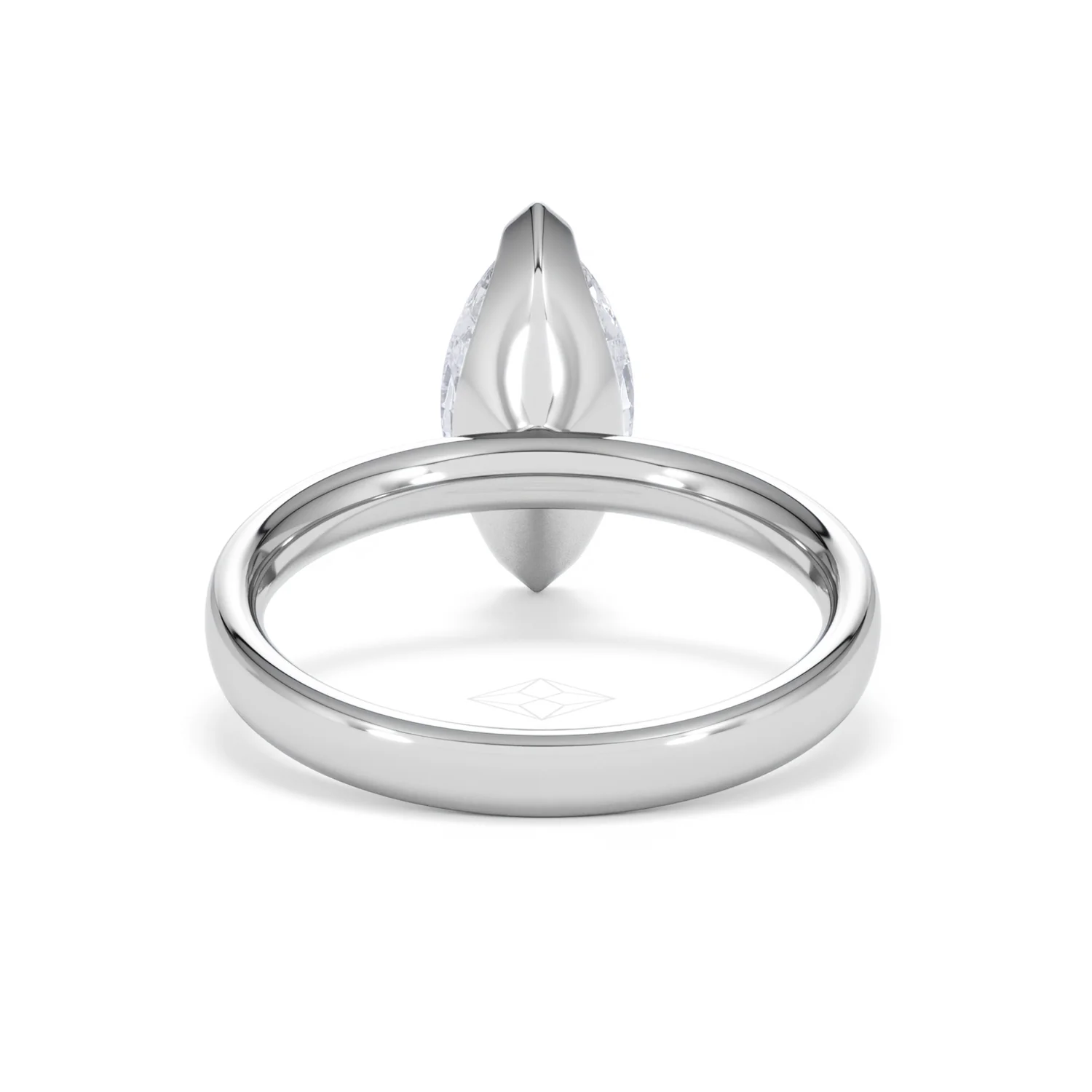 Origin 2.00ct Marquise Cut Lab Diamond Solitaire Engagement Ring in 18K White Gold - Image 47
