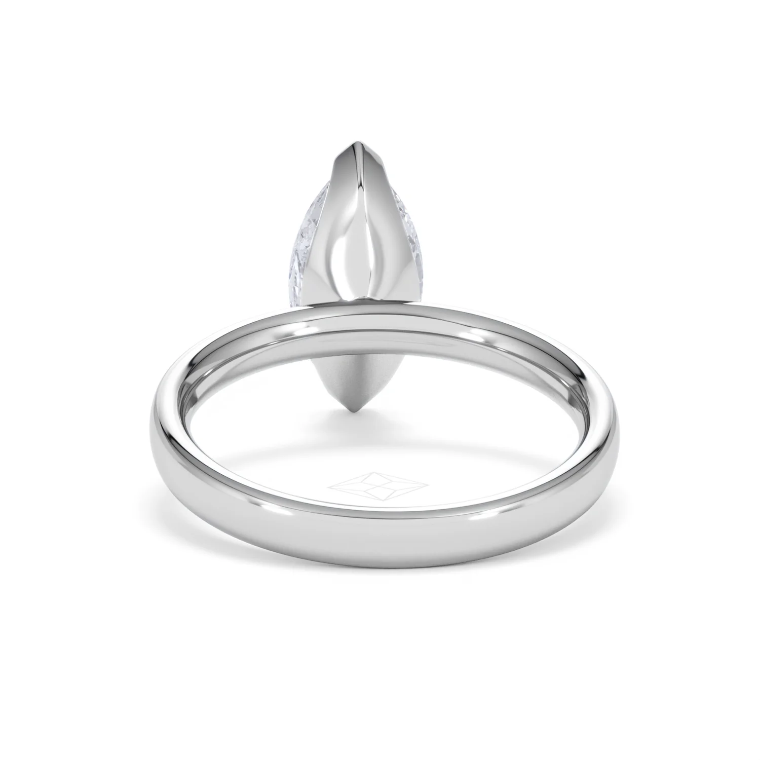 Origin 2.00ct Marquise Cut Lab Diamond Solitaire Engagement Ring in 18K White Gold - Image 48