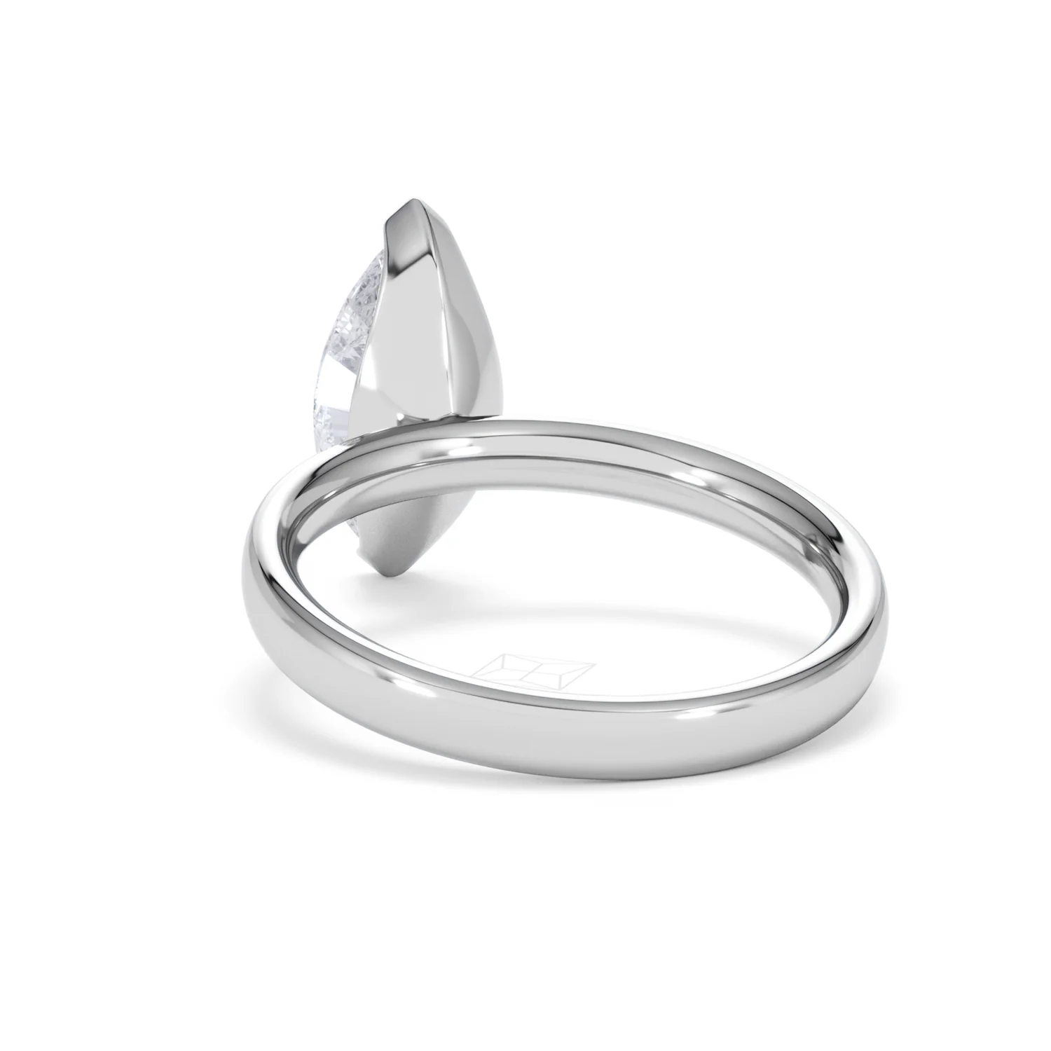 Origin 2.00ct Marquise Cut Lab Diamond Solitaire Engagement Ring in 18K White Gold - Image 52