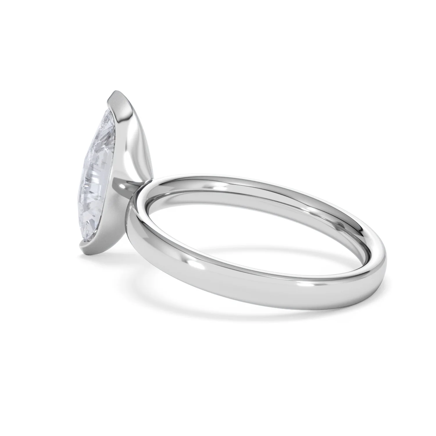 Origin 2.00ct Marquise Cut Lab Diamond Solitaire Engagement Ring in 18K White Gold - Image 60