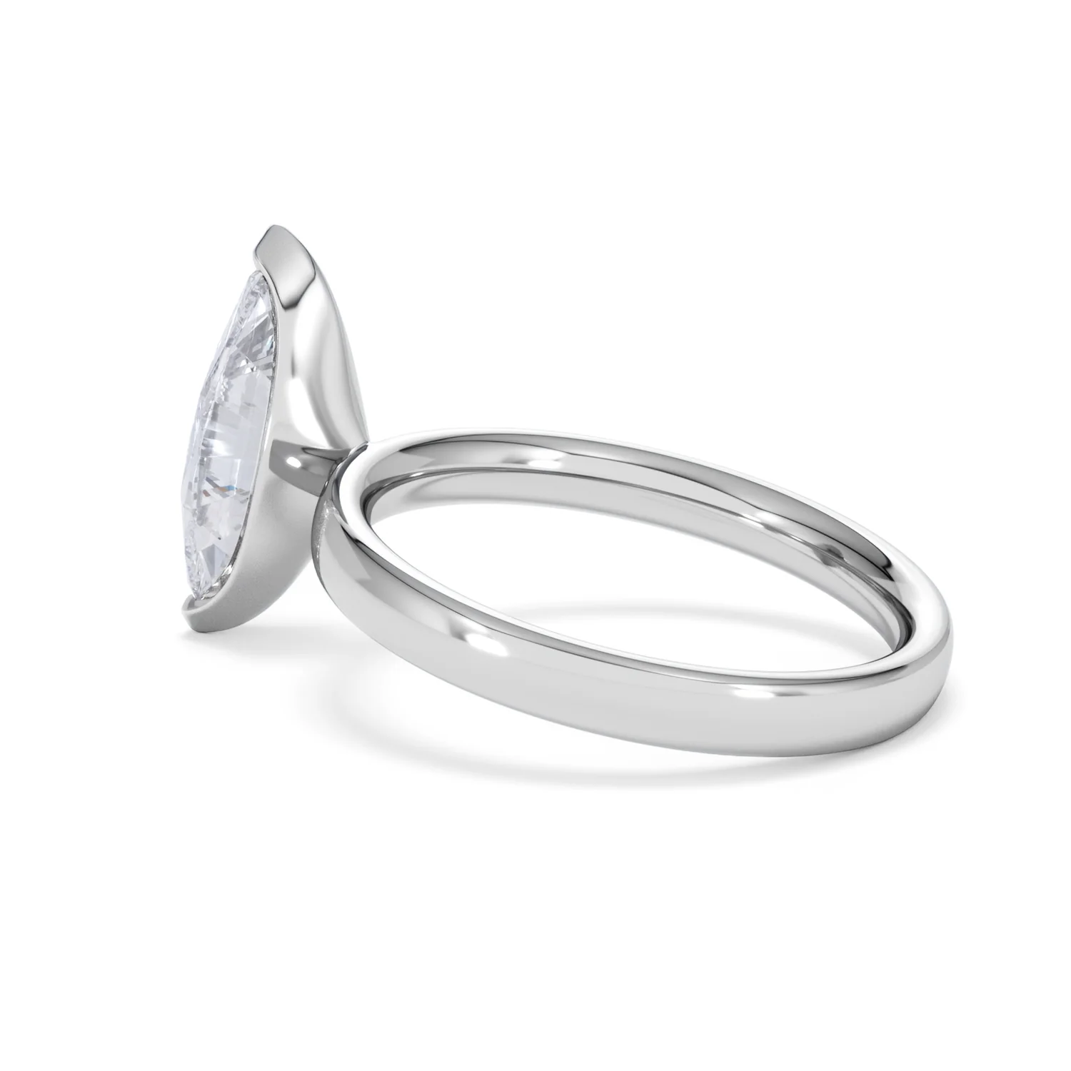 Origin 2.00ct Marquise Cut Lab Diamond Solitaire Engagement Ring in 18K White Gold - Image 61