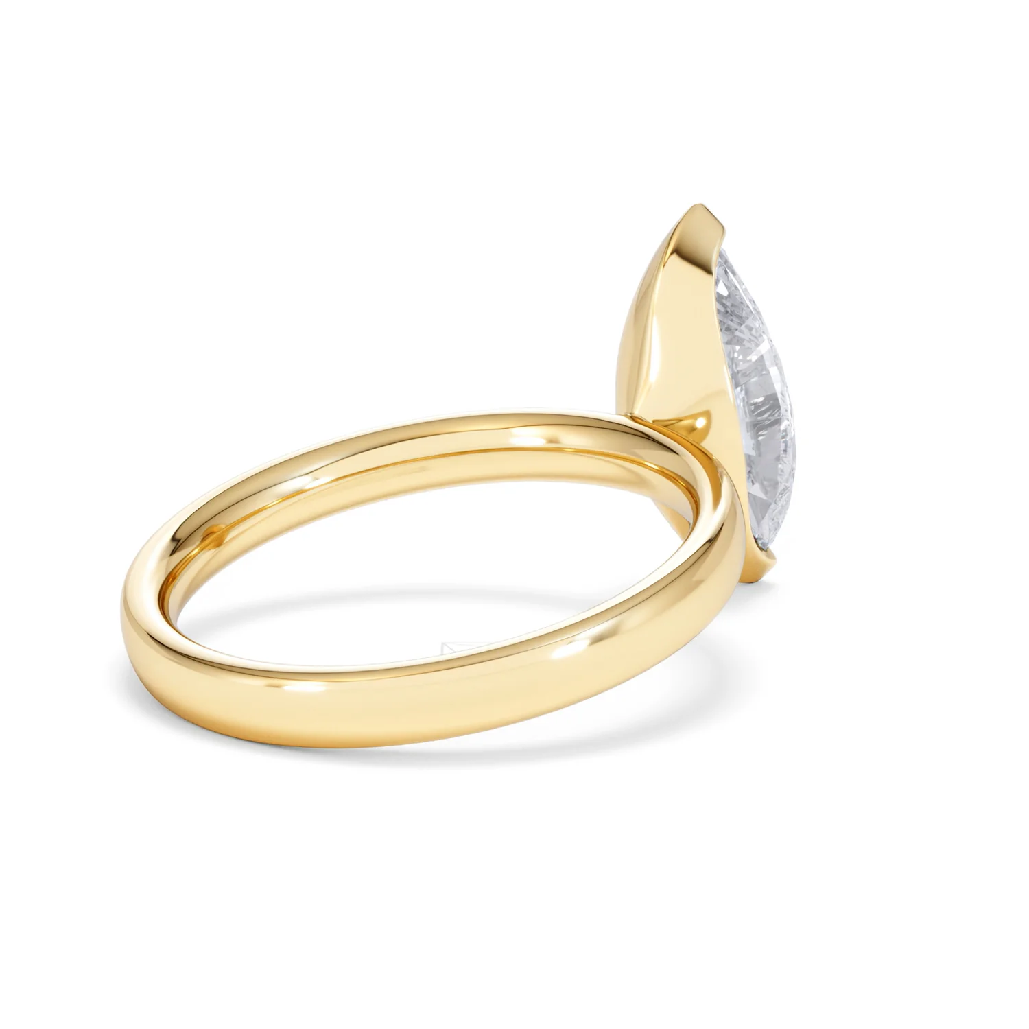 Origin 2.00ct Marquise Cut Lab Diamond Solitaire Engagement Ring in 18K Yellow Gold - Image 37