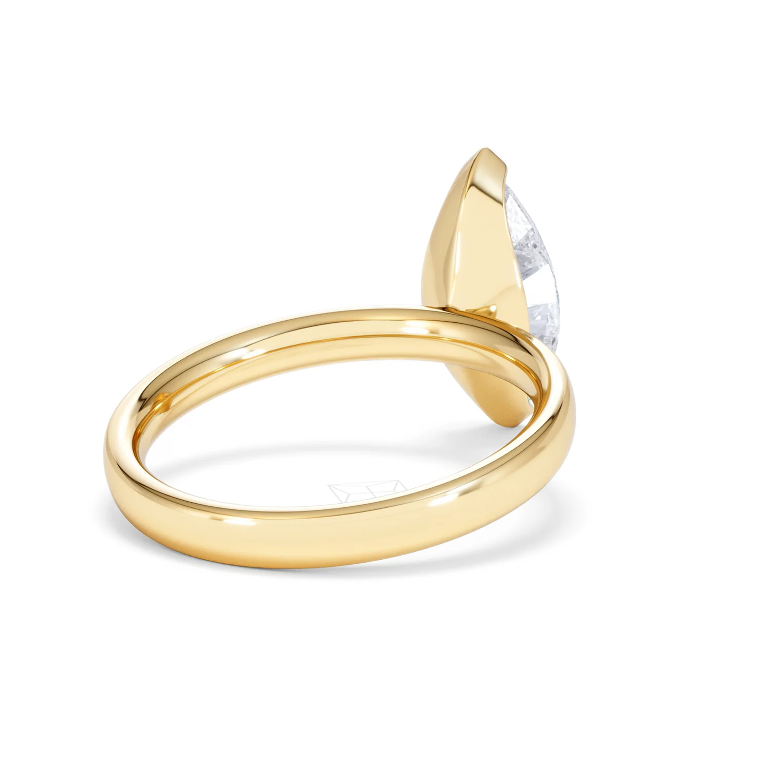 Origin 2.00ct Marquise Cut Lab Diamond Solitaire Engagement Ring in 18K Yellow Gold - Image 40