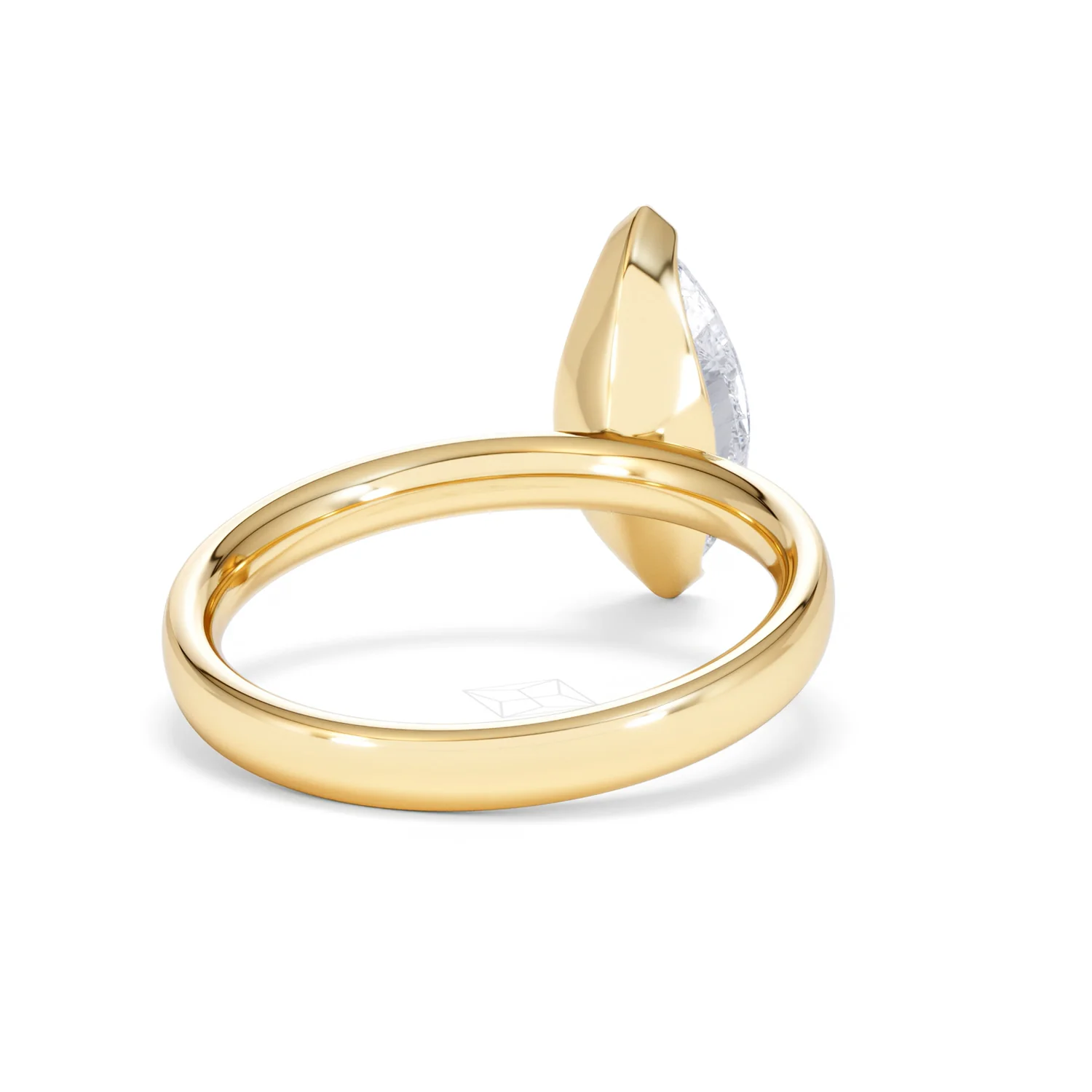 Origin 2.00ct Marquise Cut Lab Diamond Solitaire Engagement Ring in 18K Yellow Gold - Image 42