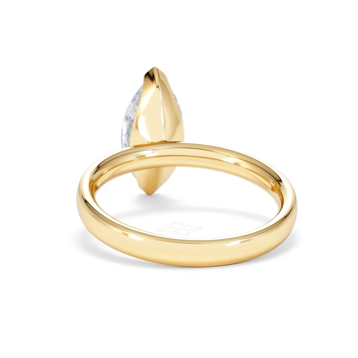 Origin 2.00ct Marquise Cut Lab Diamond Solitaire Engagement Ring in 18K Yellow Gold - Image 50