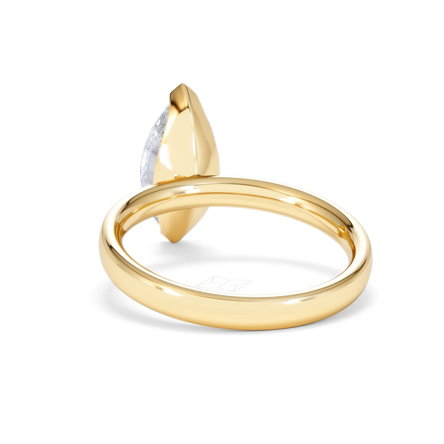 Origin 2.00ct Marquise Cut Lab Diamond Solitaire Engagement Ring in 18K Yellow Gold - Image 51