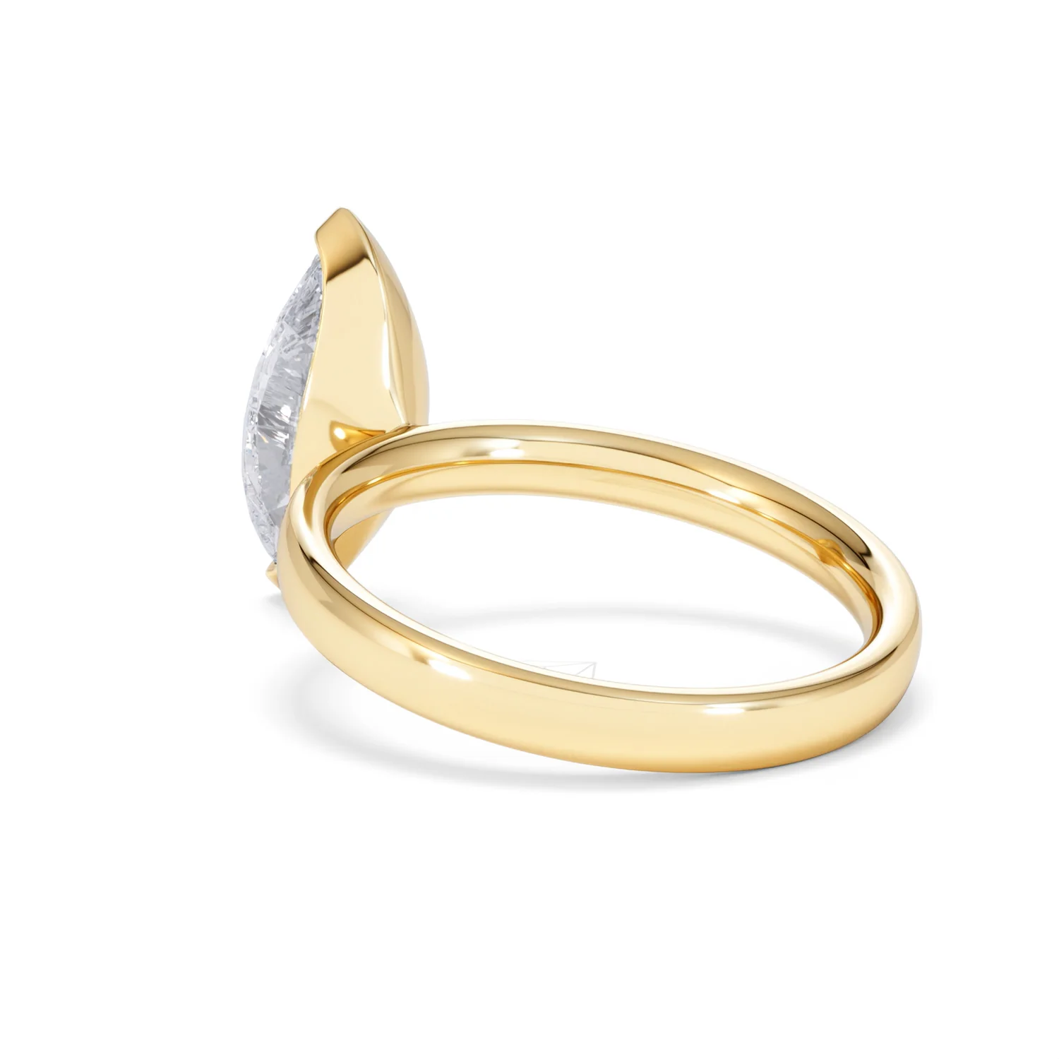 Origin 2.00ct Marquise Cut Lab Diamond Solitaire Engagement Ring in 18K Yellow Gold - Image 56