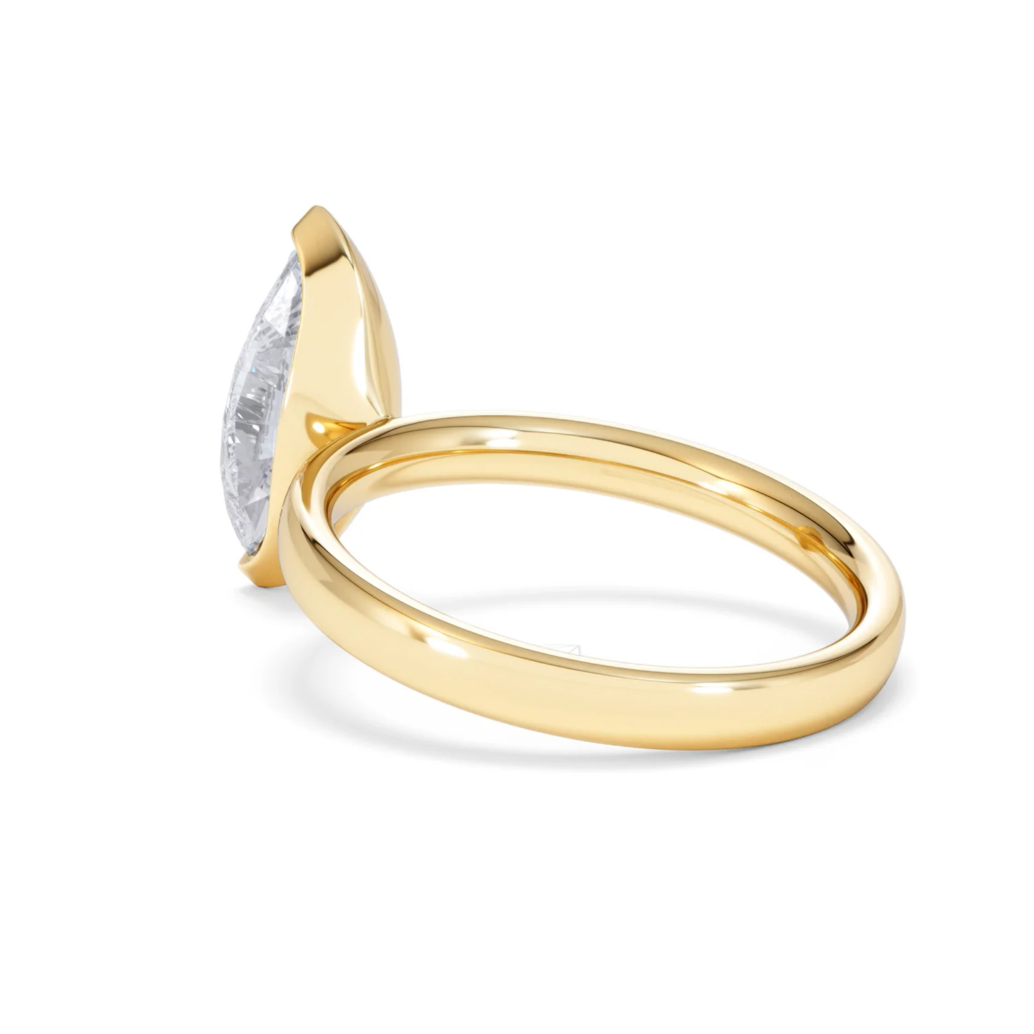 Origin 2.00ct Marquise Cut Lab Diamond Solitaire Engagement Ring in 18K Yellow Gold - Image 57