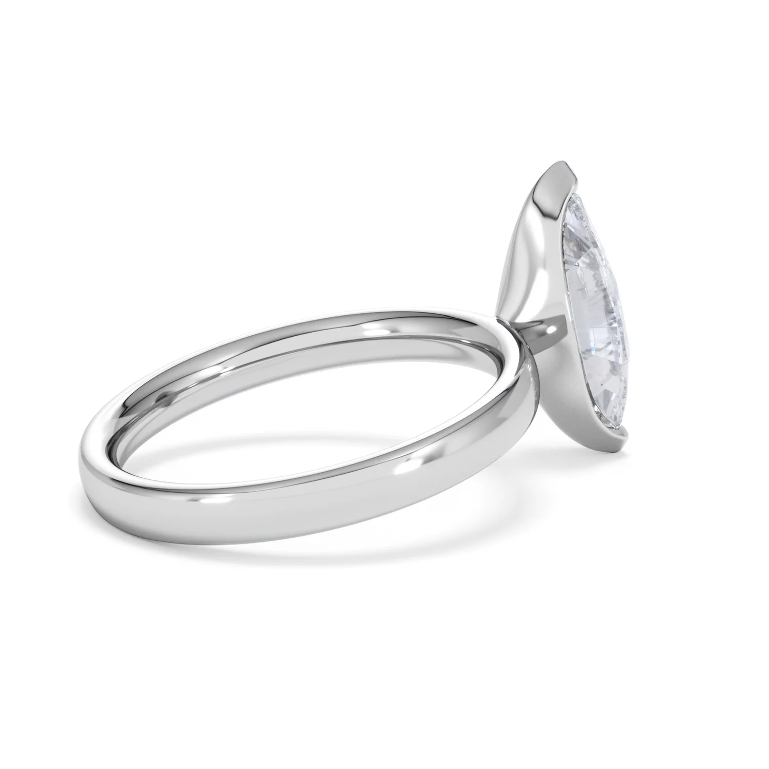 Origin 2.00ct Marquise Cut Lab Diamond Solitaire Engagement Ring in Platinum - Image 33