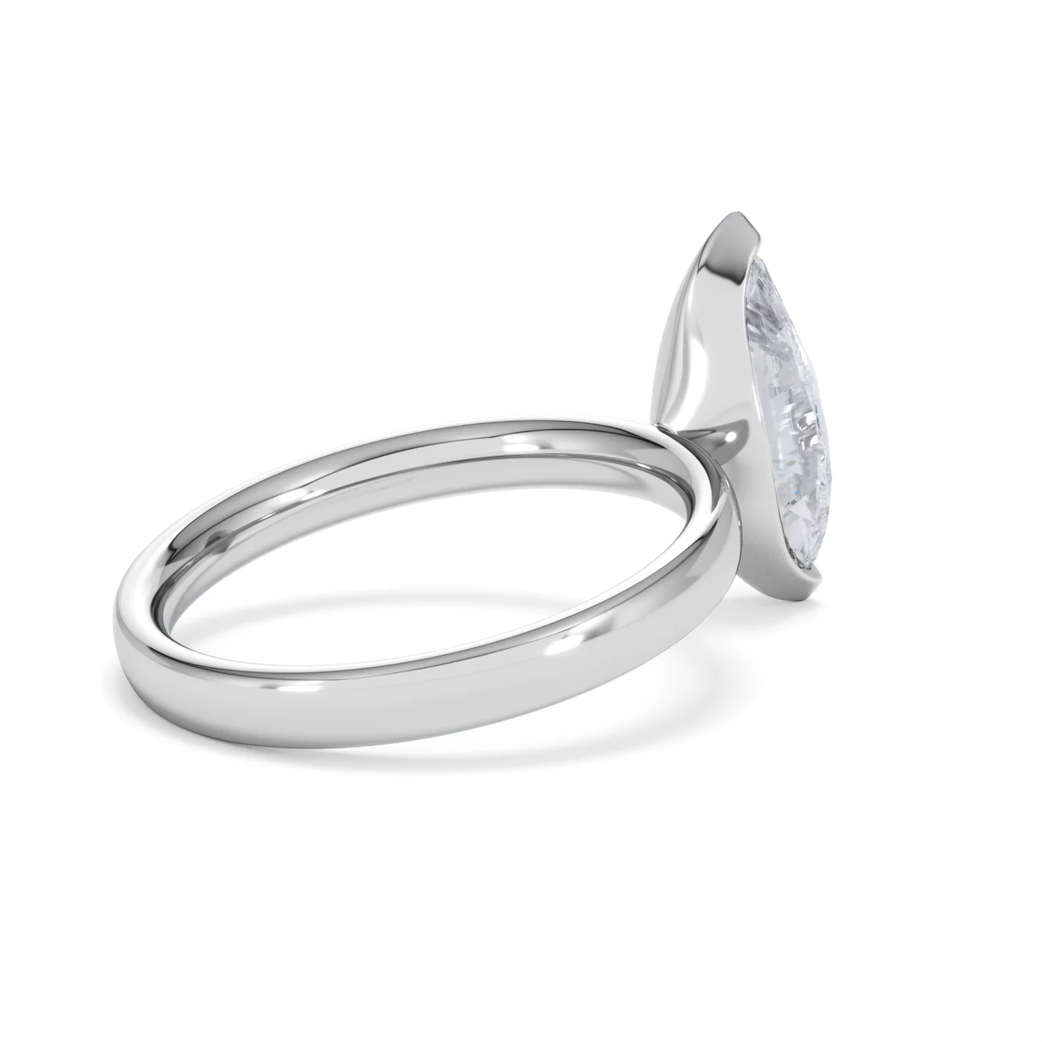 Origin 2.00ct Marquise Cut Lab Diamond Solitaire Engagement Ring in Platinum - Image 35