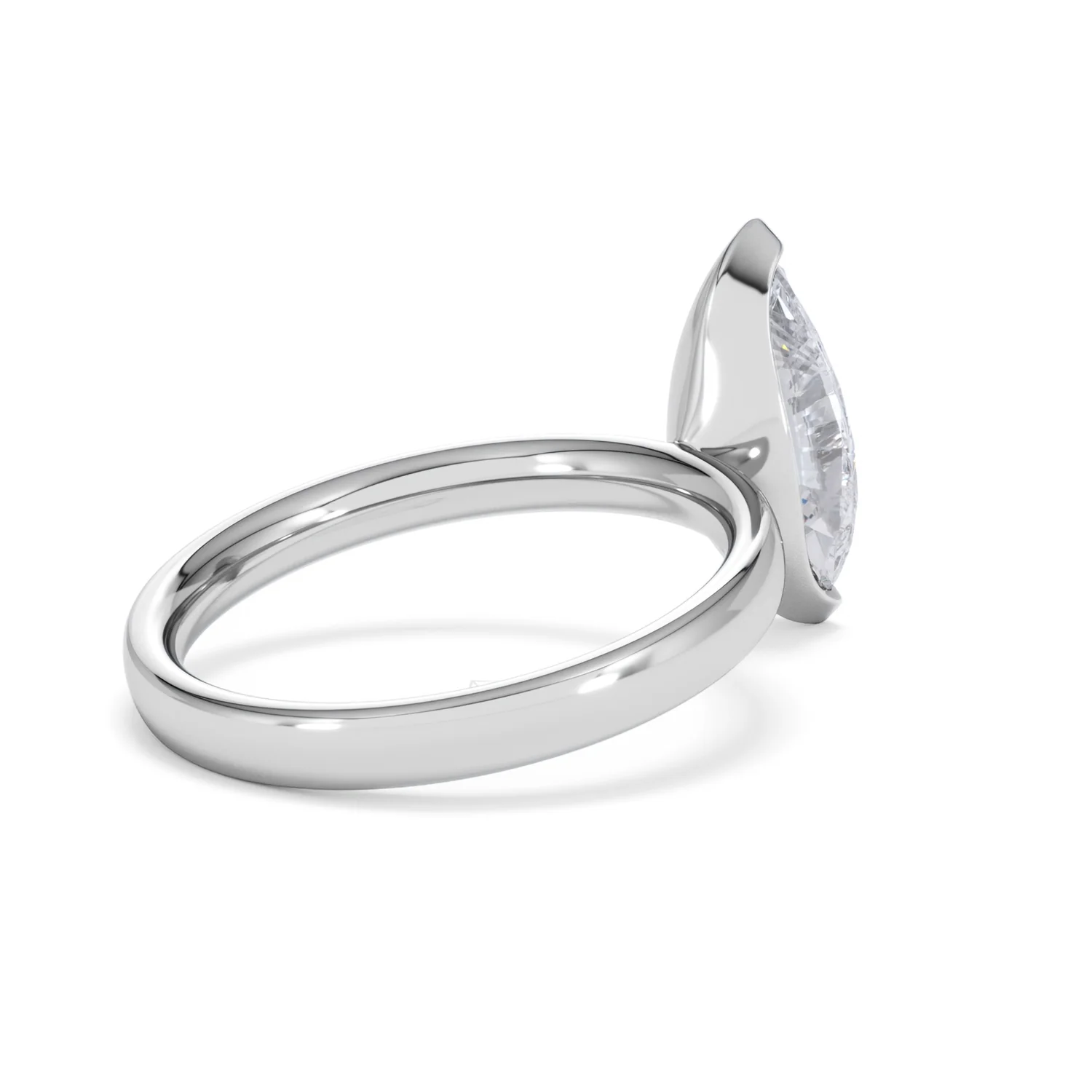 Origin 2.00ct Marquise Cut Lab Diamond Solitaire Engagement Ring in Platinum - Image 36