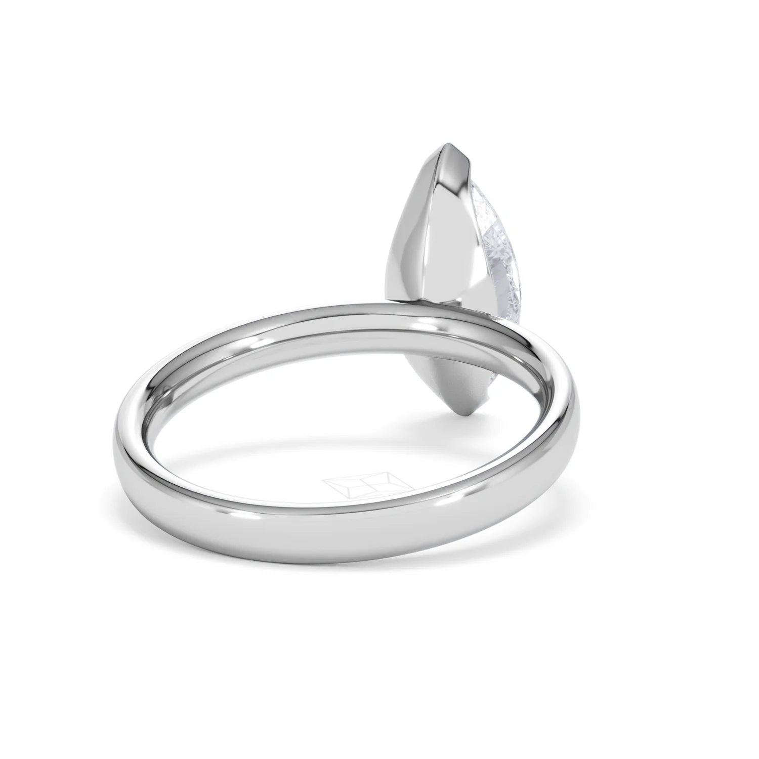 Origin 2.00ct Marquise Cut Lab Diamond Solitaire Engagement Ring in Platinum - Image 42