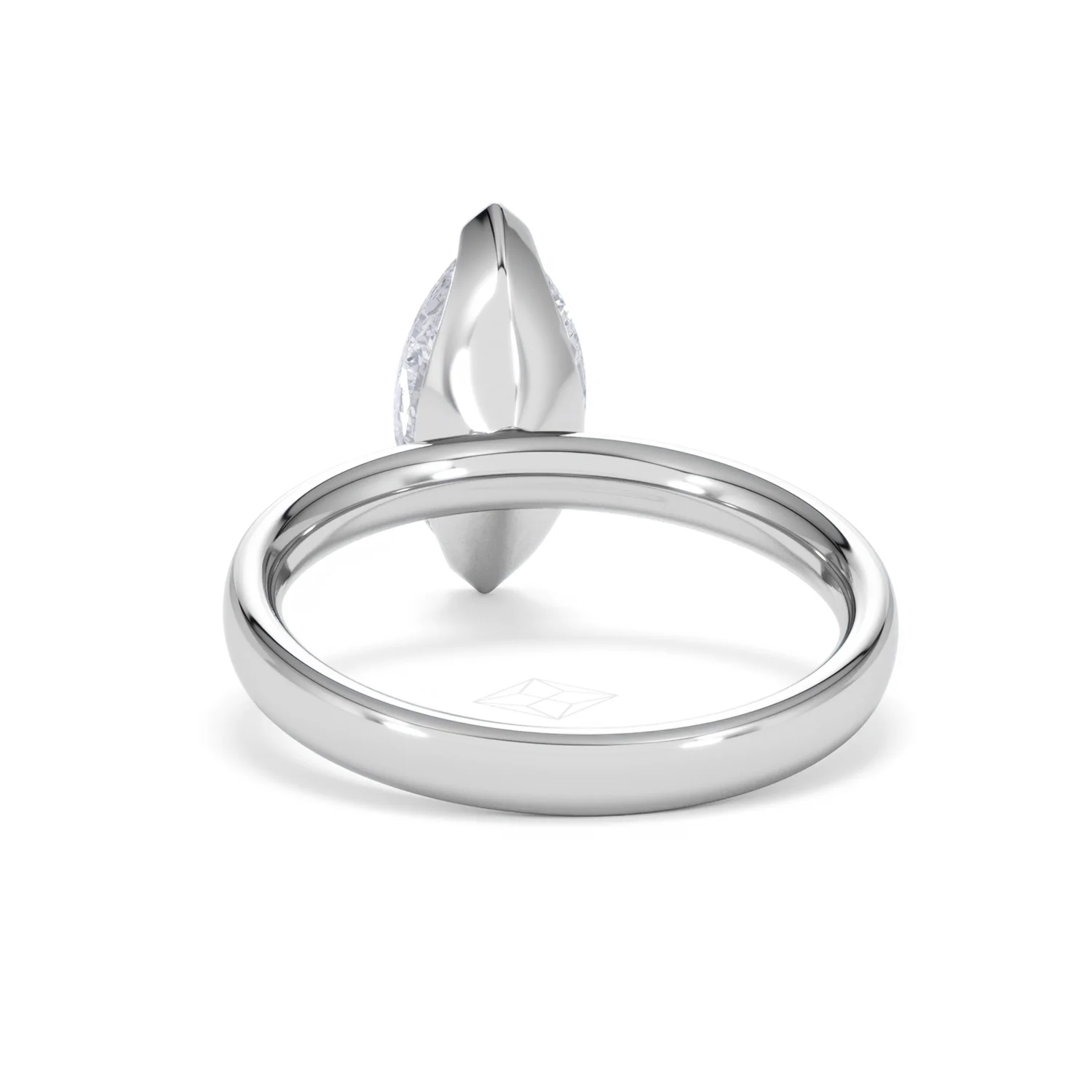 Origin 2.00ct Marquise Cut Lab Diamond Solitaire Engagement Ring in Platinum - Image 49